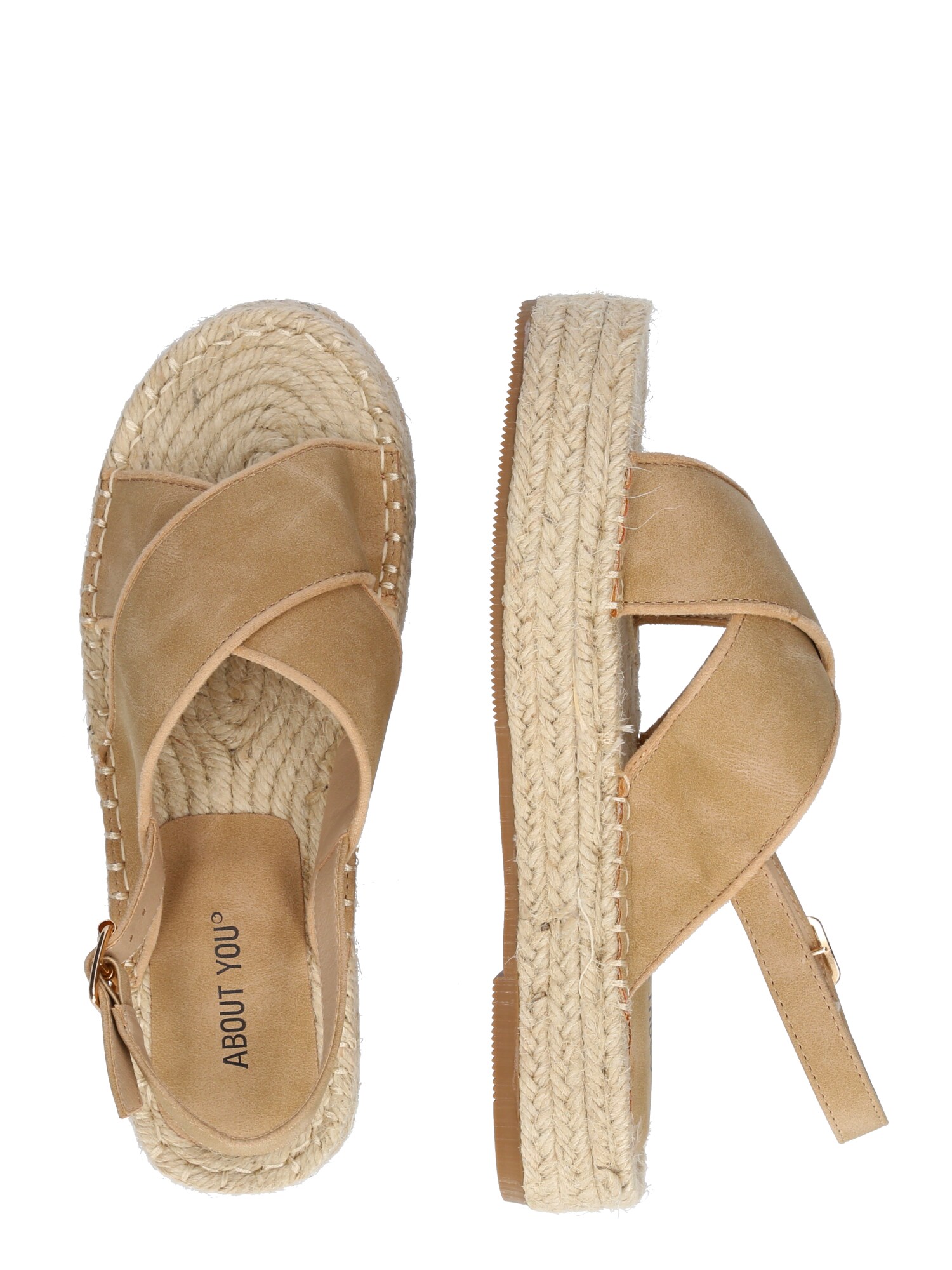 ABOUT YOU Szandálok 'Madlen Sandals'  bézs / taupe termék 2. képe