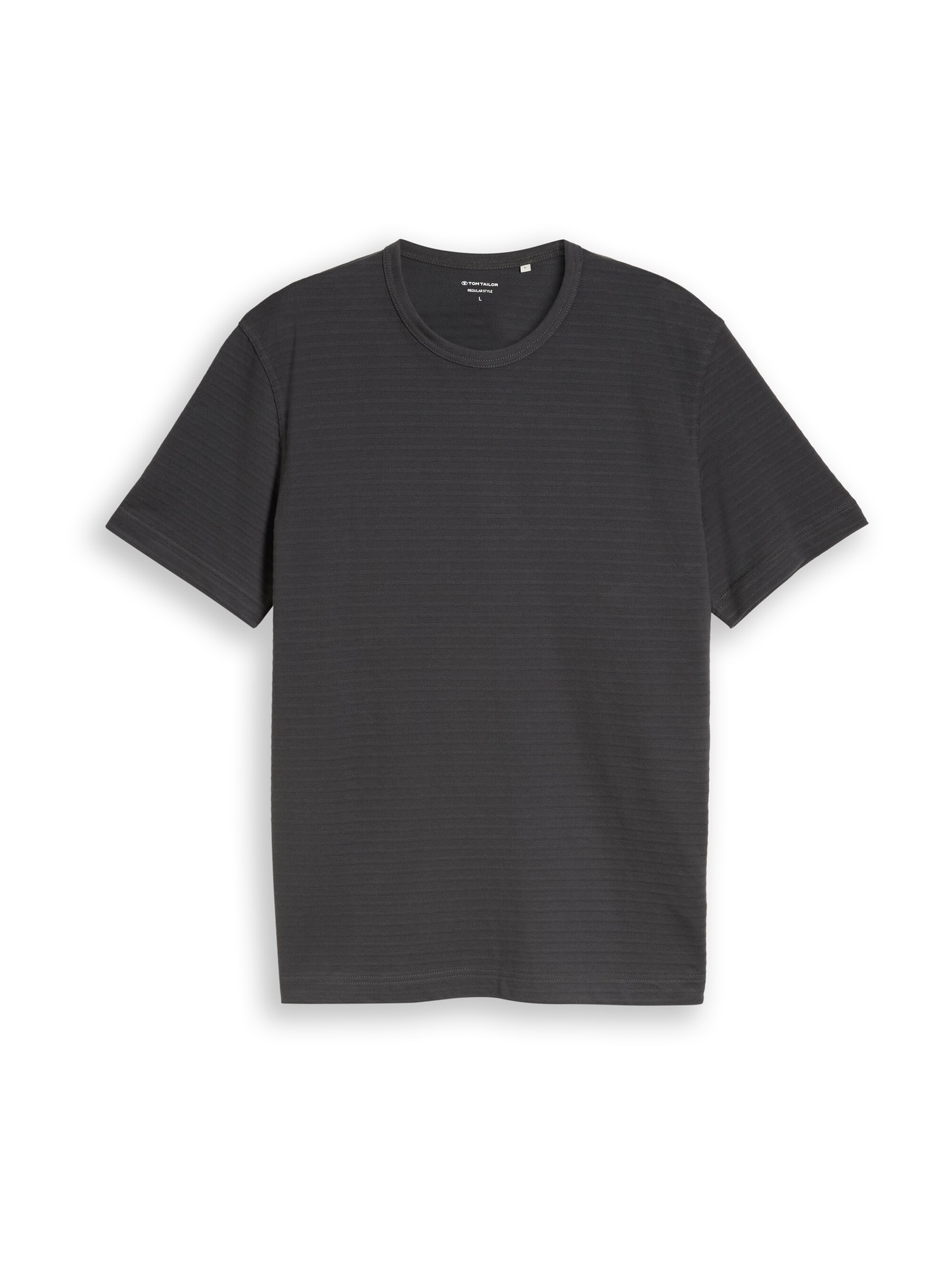 TOM TAILOR Tricou gri metalic