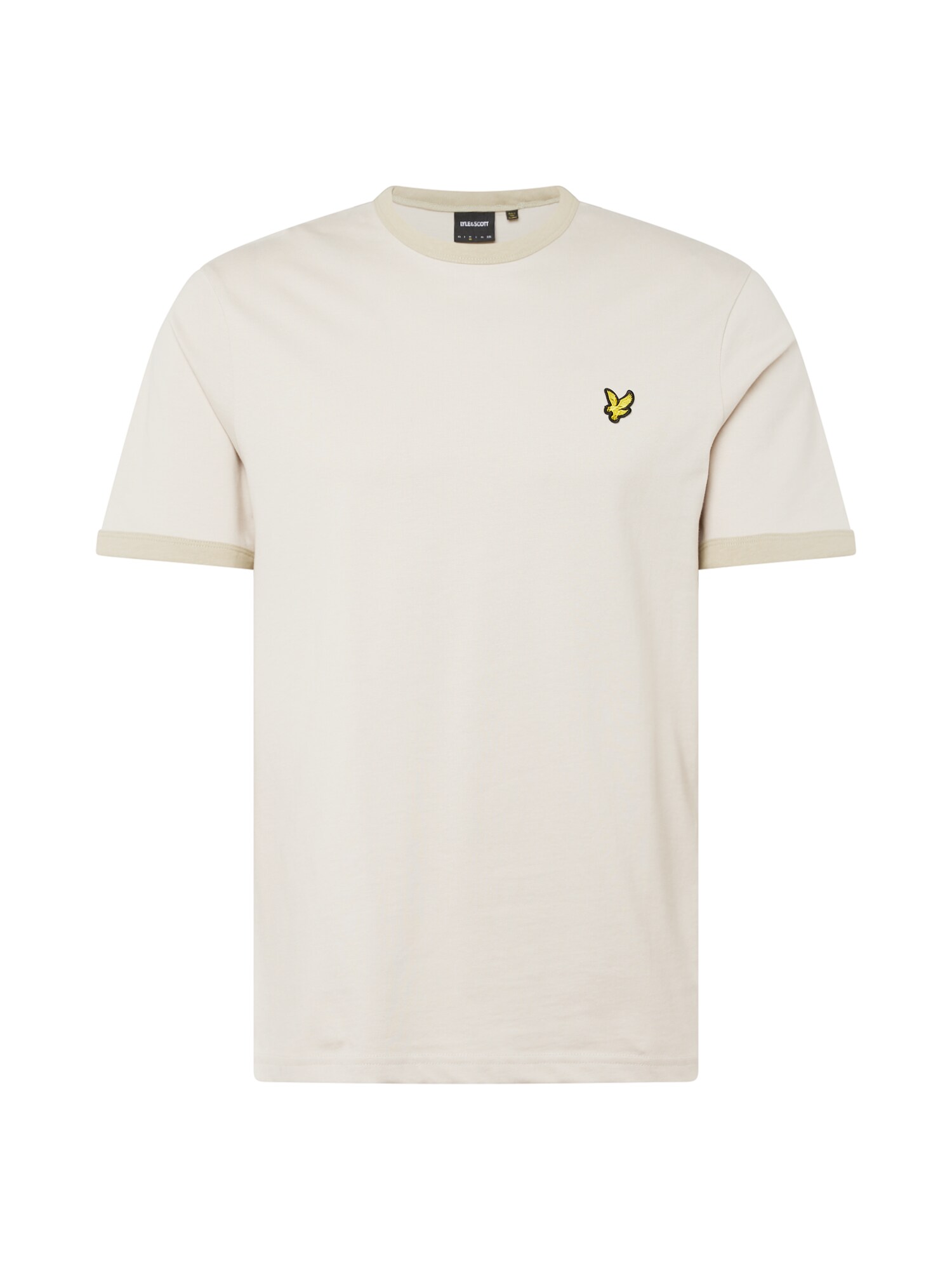 Lyle & Scott Tričko  žltá / svetlosivá / čierna