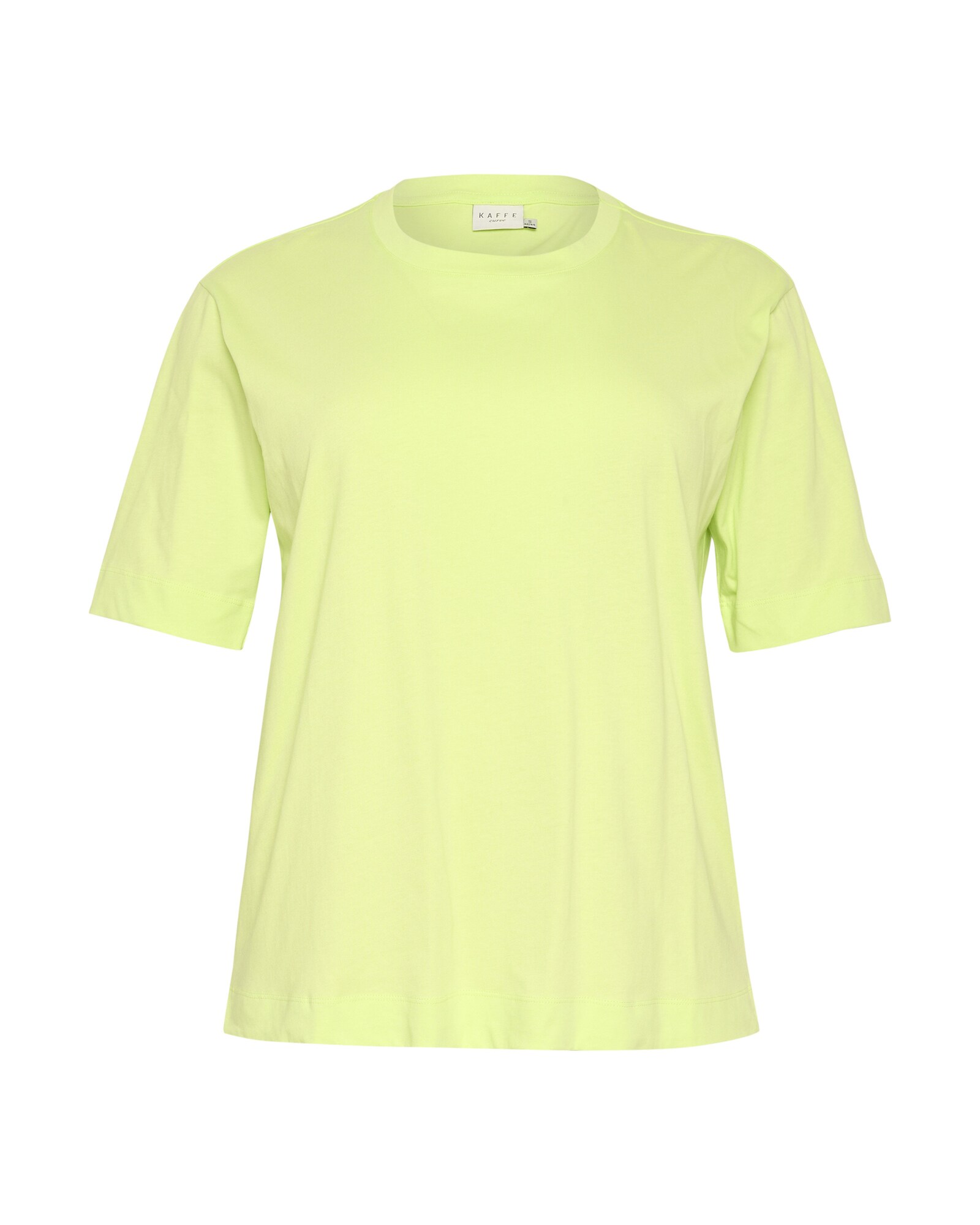 KAFFE CURVE Tricou Mina  verde deschis