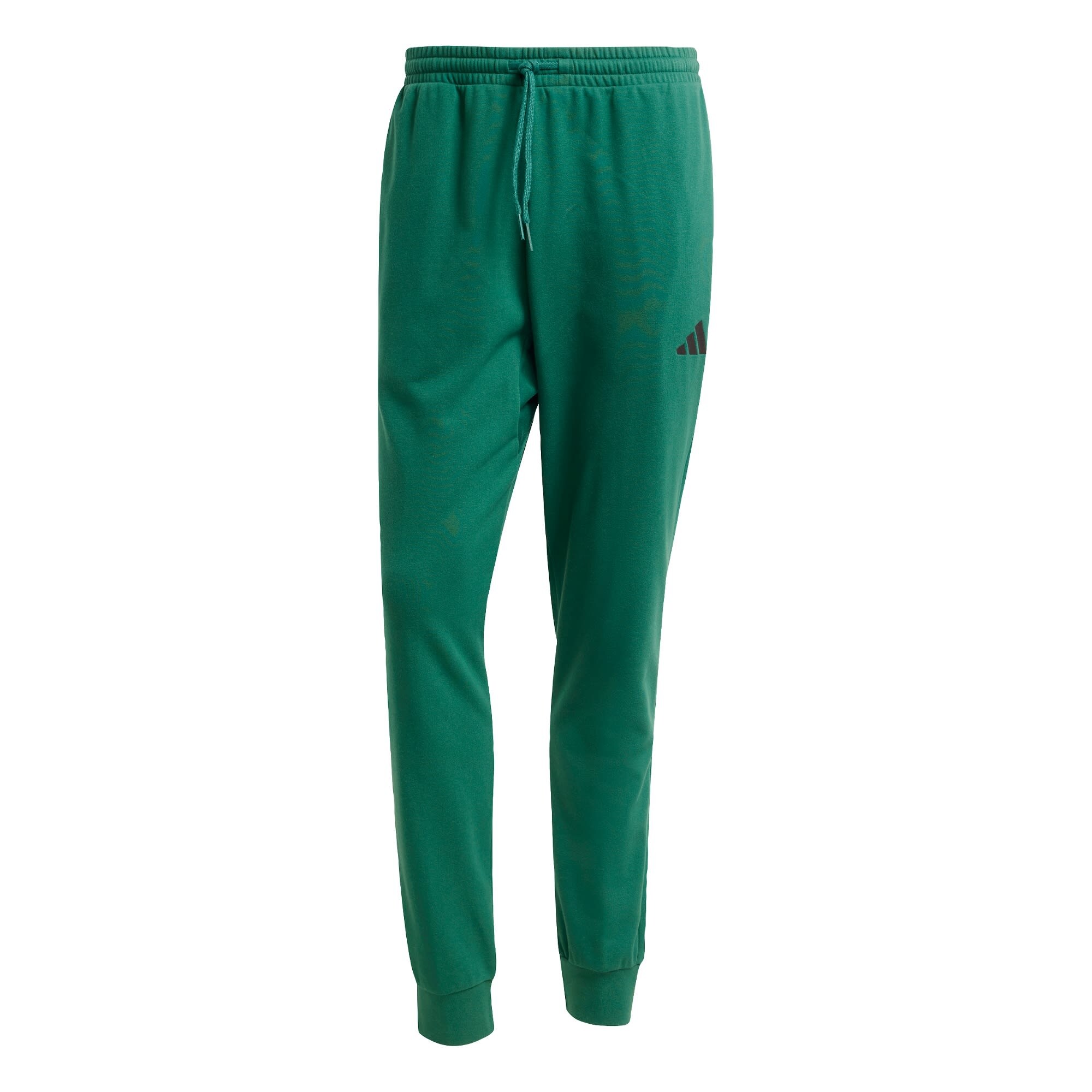 ADIDAS SPORTSWEAR Pantaloni sport Essentials Feel Cozy  verde smarald / negru