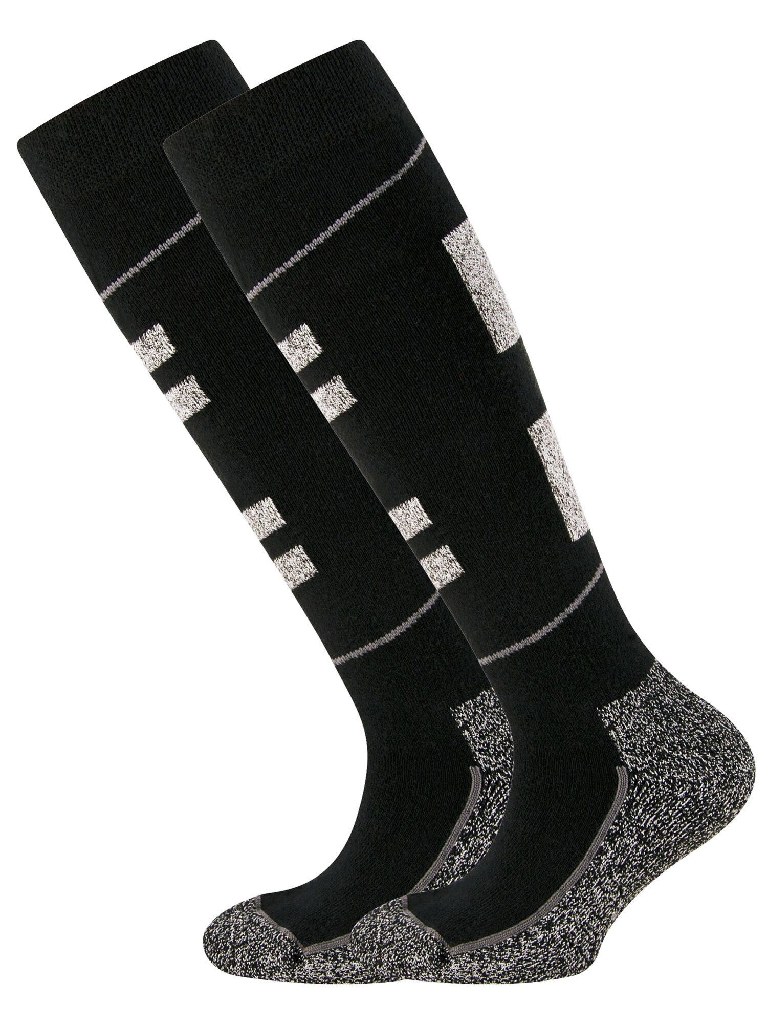 EWERS Șosete  gri / negru / alb