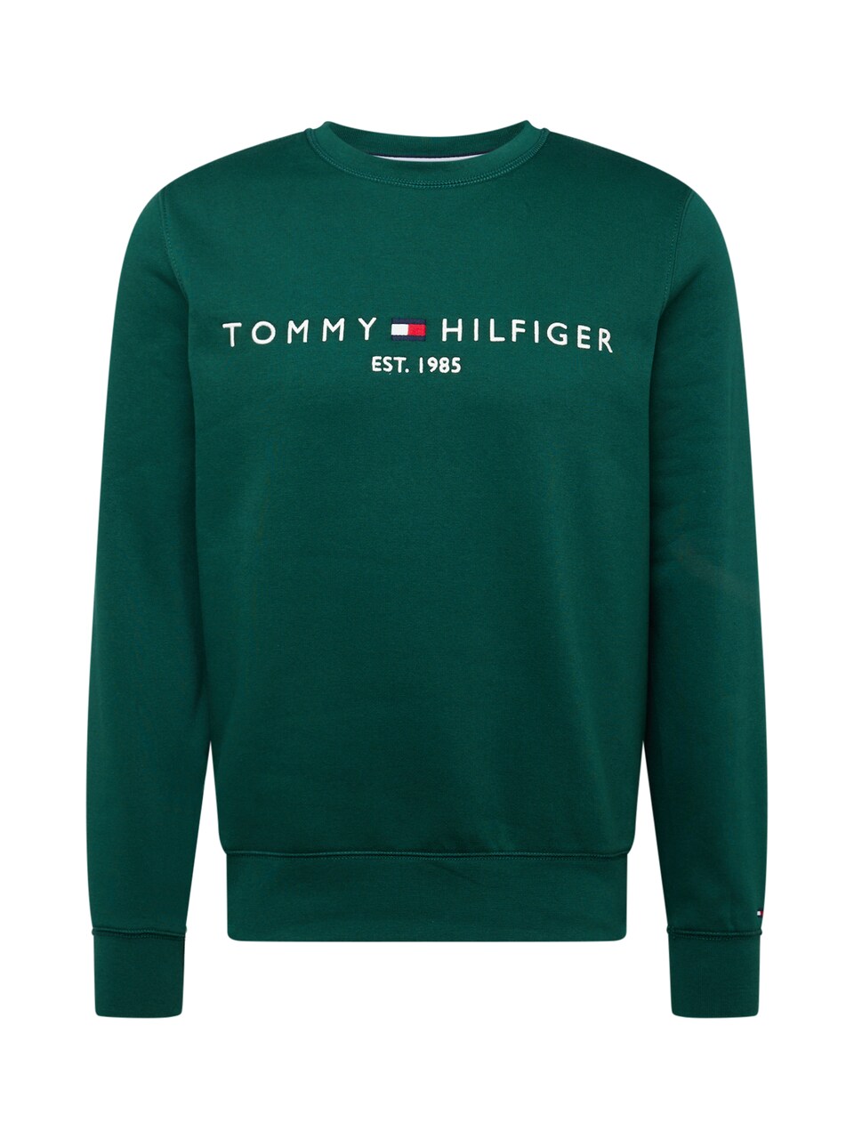 Sweatshirt marinblå / mörkgrön / röd