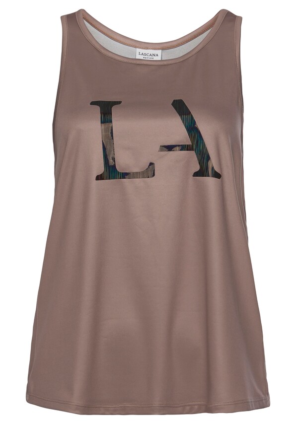 LASCANA ACTIVE, Sport top, bézs, 5 kép a 5 közül
