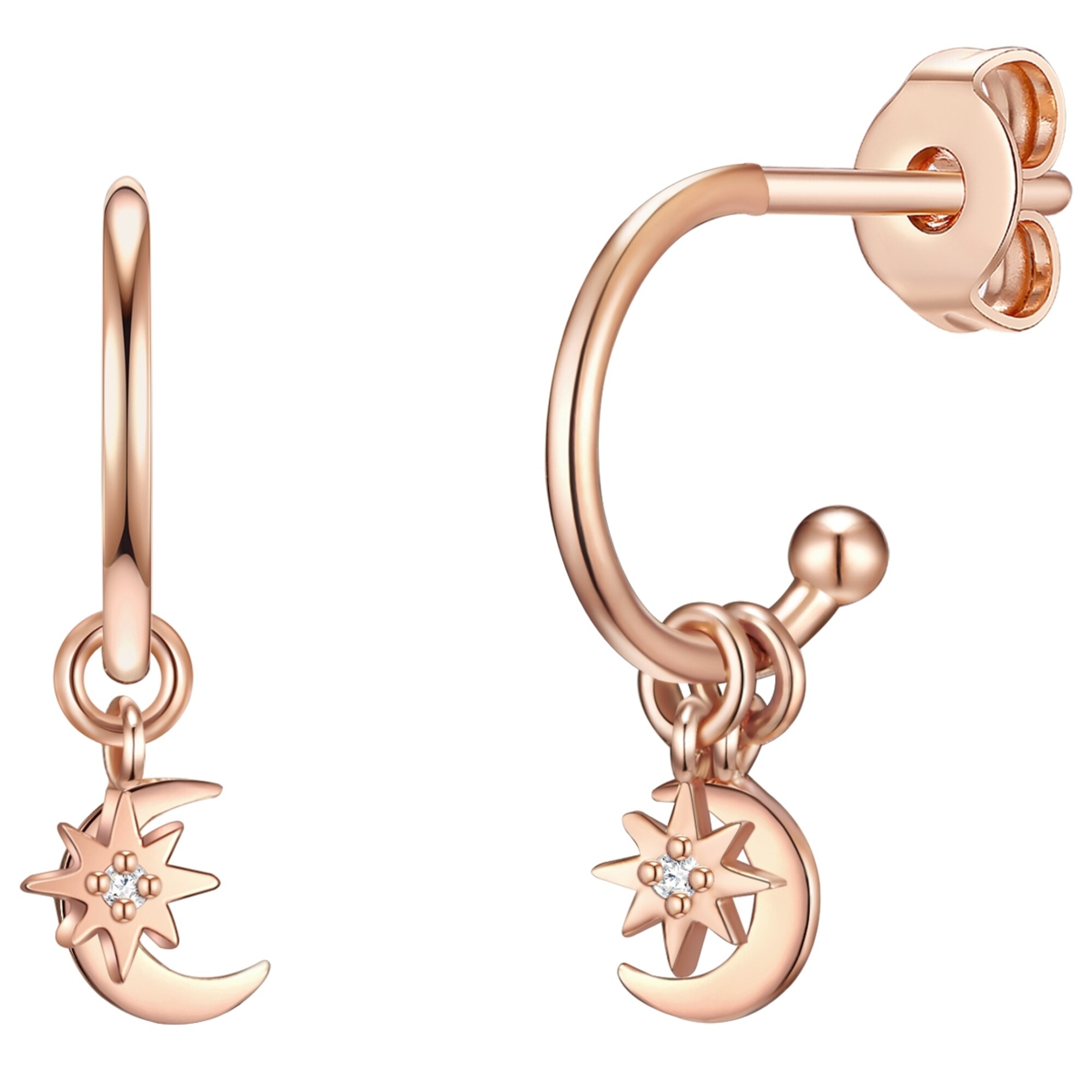 Glanzstücke München Oorbellen Rose-goud
