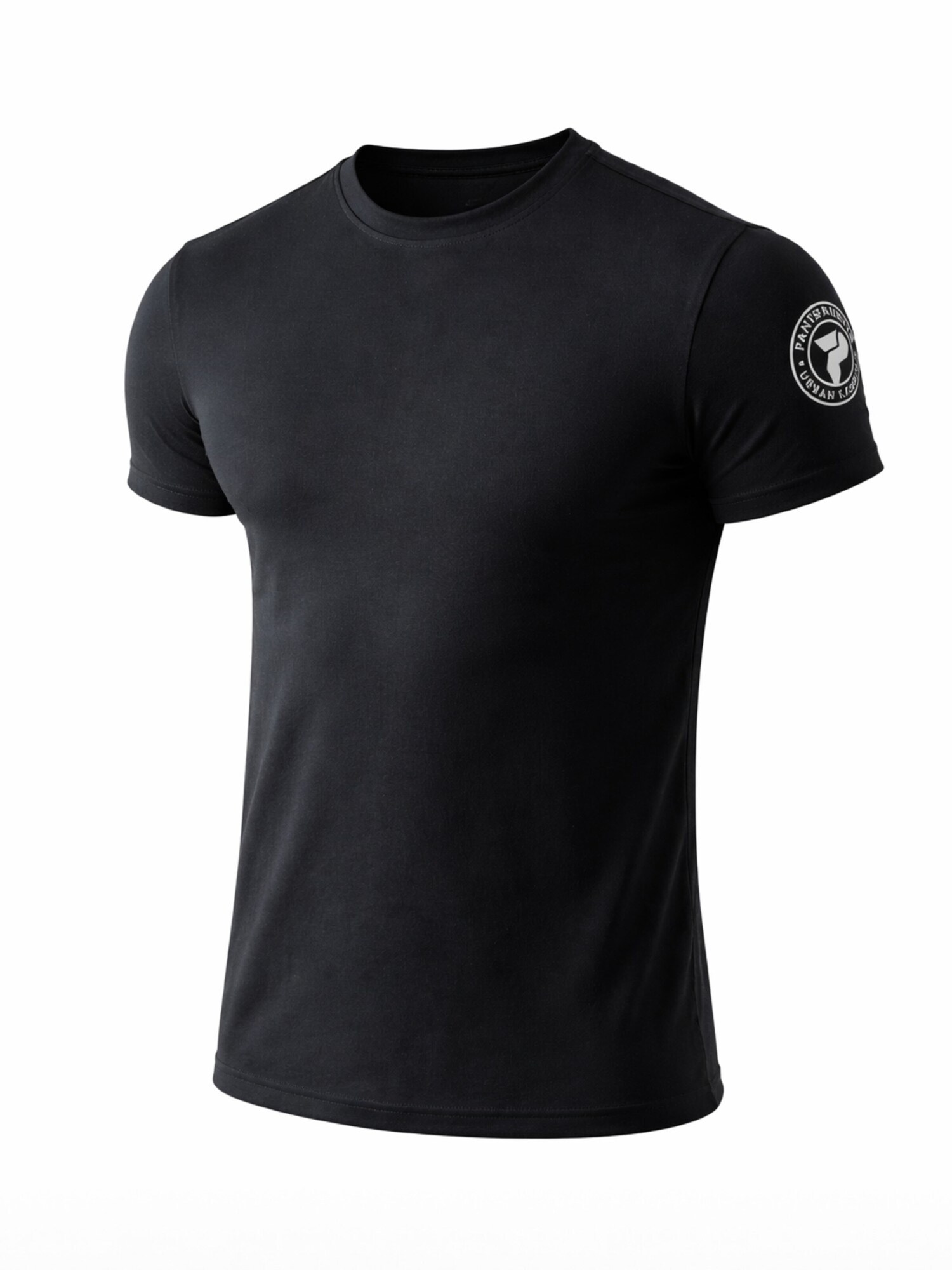 PANTONECLO Camiseta 'Pantoneclo Men’s Crew Neck Short Sleeve T-Shirt'  negro