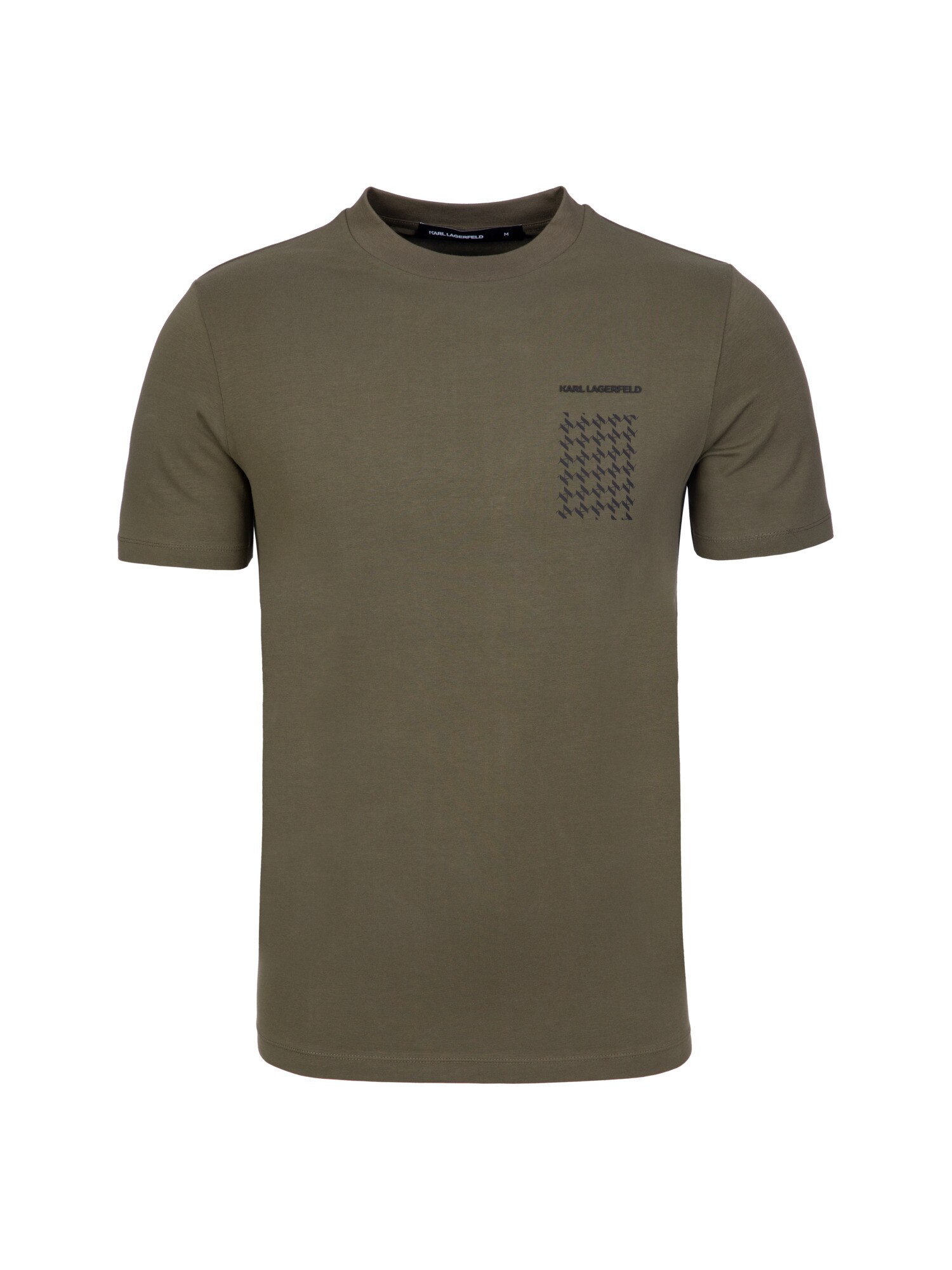 Karl Lagerfeld Camiseta  verde oscuro / negro