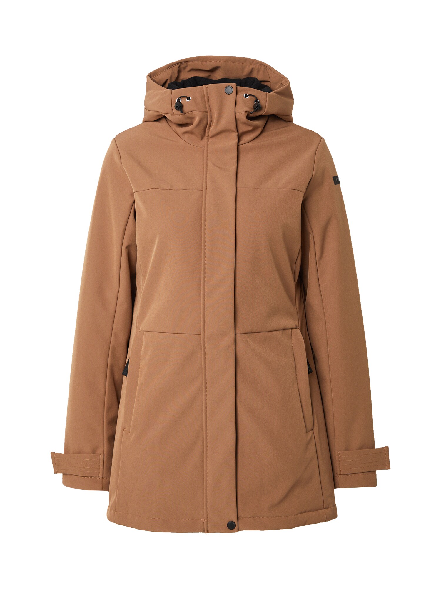 ICEPEAK Outdoorová bunda 'Aplington'  svetlohnedá