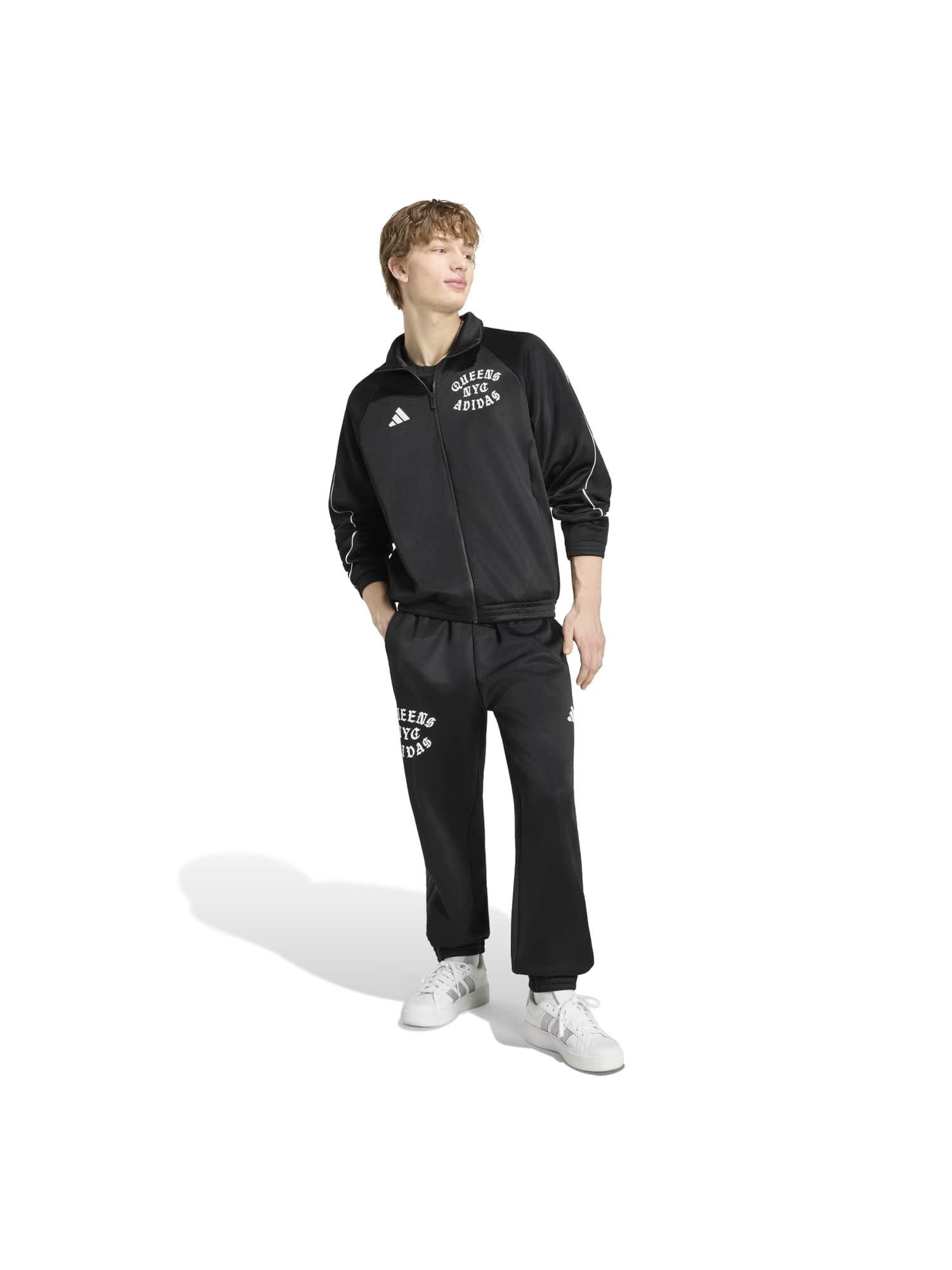 ADIDAS SPORTSWEAR Sudadera con cremallera deportiva 'MARVEL SPIDER-MAN'  negro / blanco – imagen 4