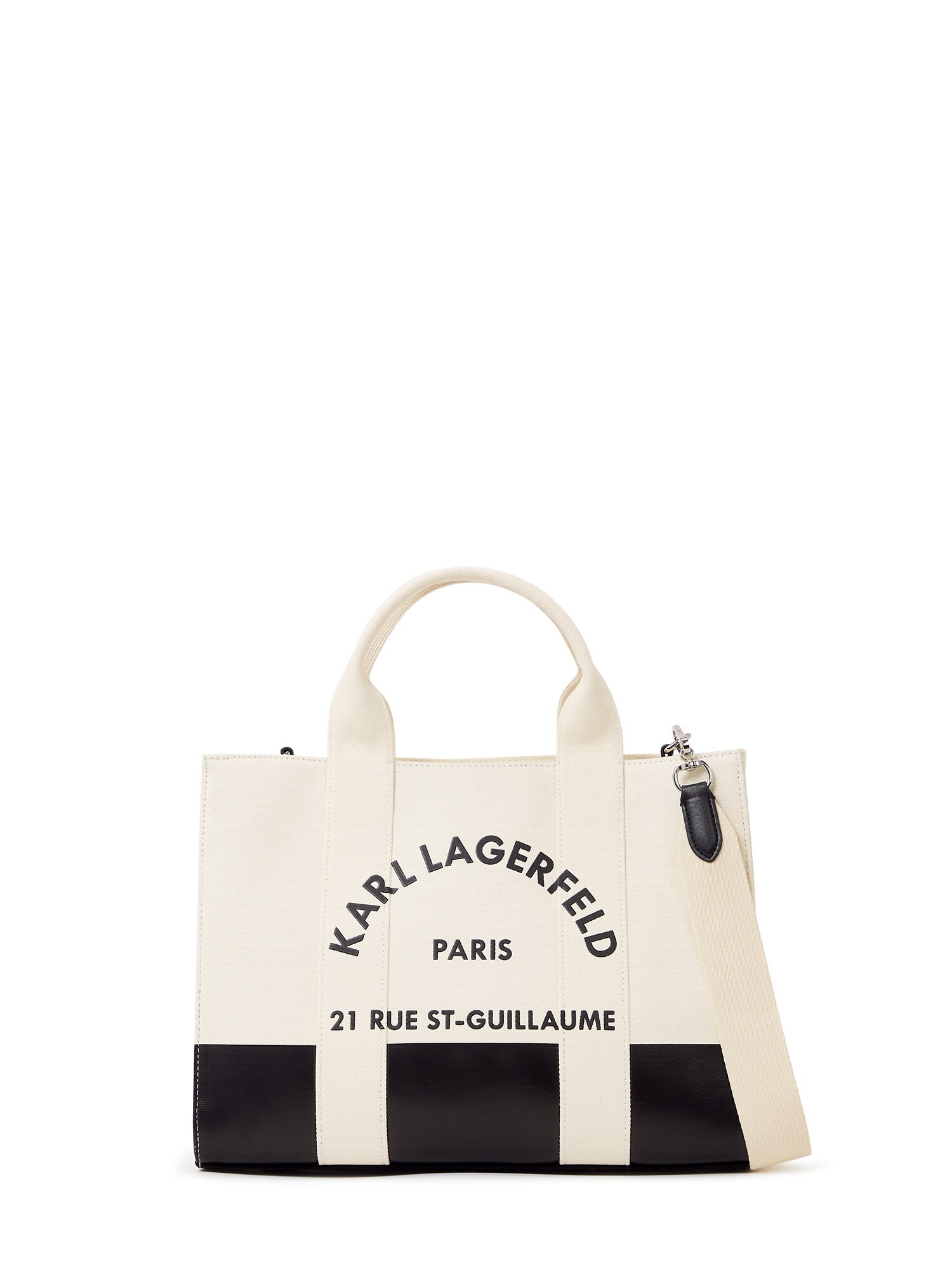 Karl Lagerfeld Plase de cumpărături Rue St-Guillaume  negru / alb