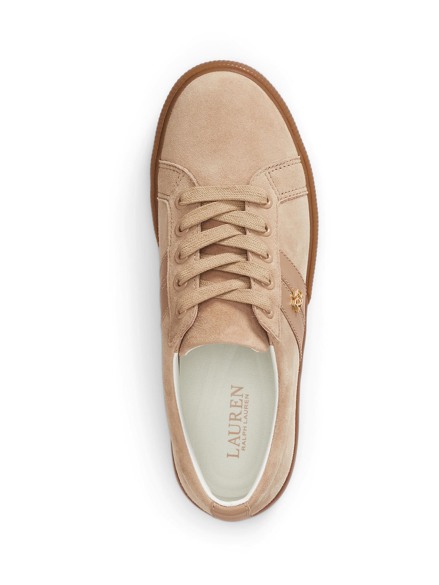 Lauren Ralph Lauren Zapatillas deportivas bajas 'JANSON II' capuchino – imagen 3