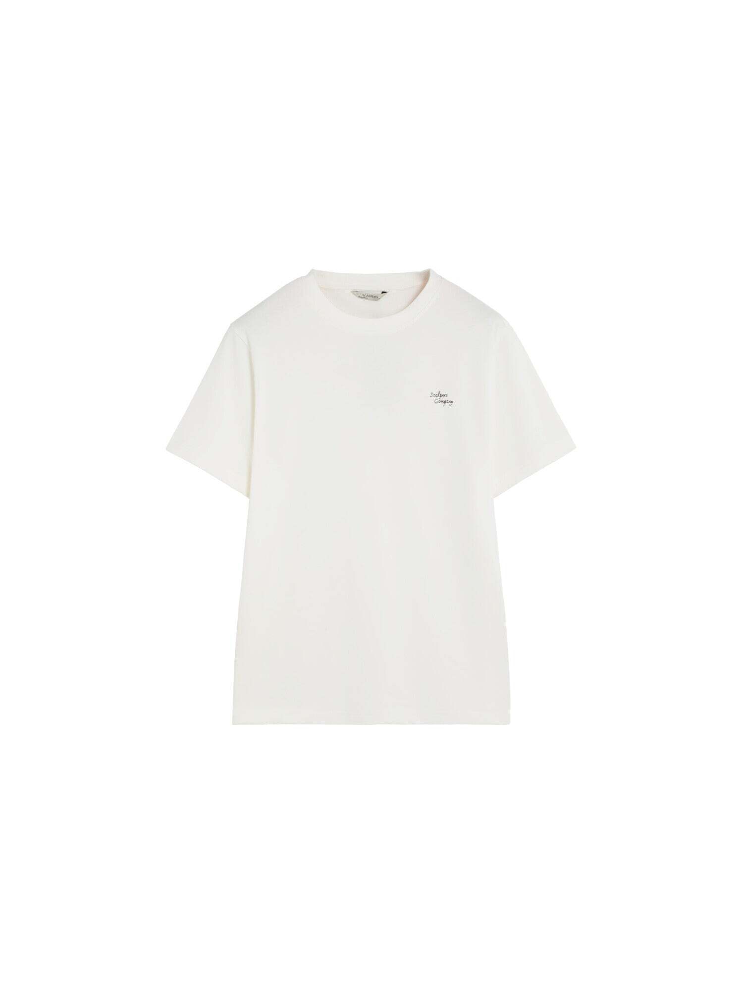 Scalpers Tricou   alb lână