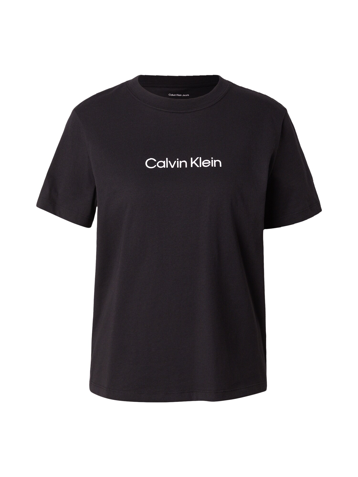 Calvin Klein Tričko 'CLASSIC'  čierna / biela