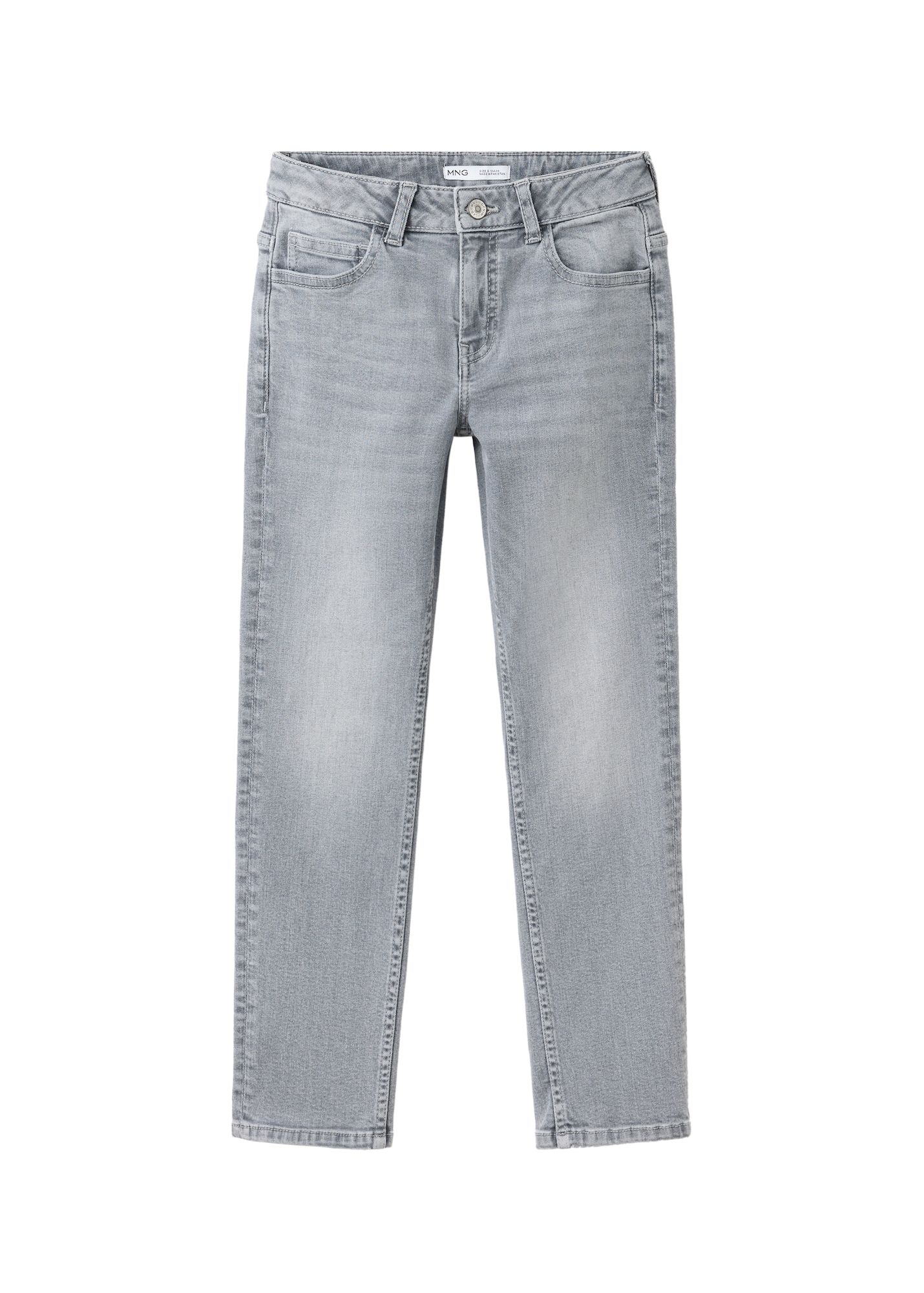MANGO KIDS Jeans gri denim