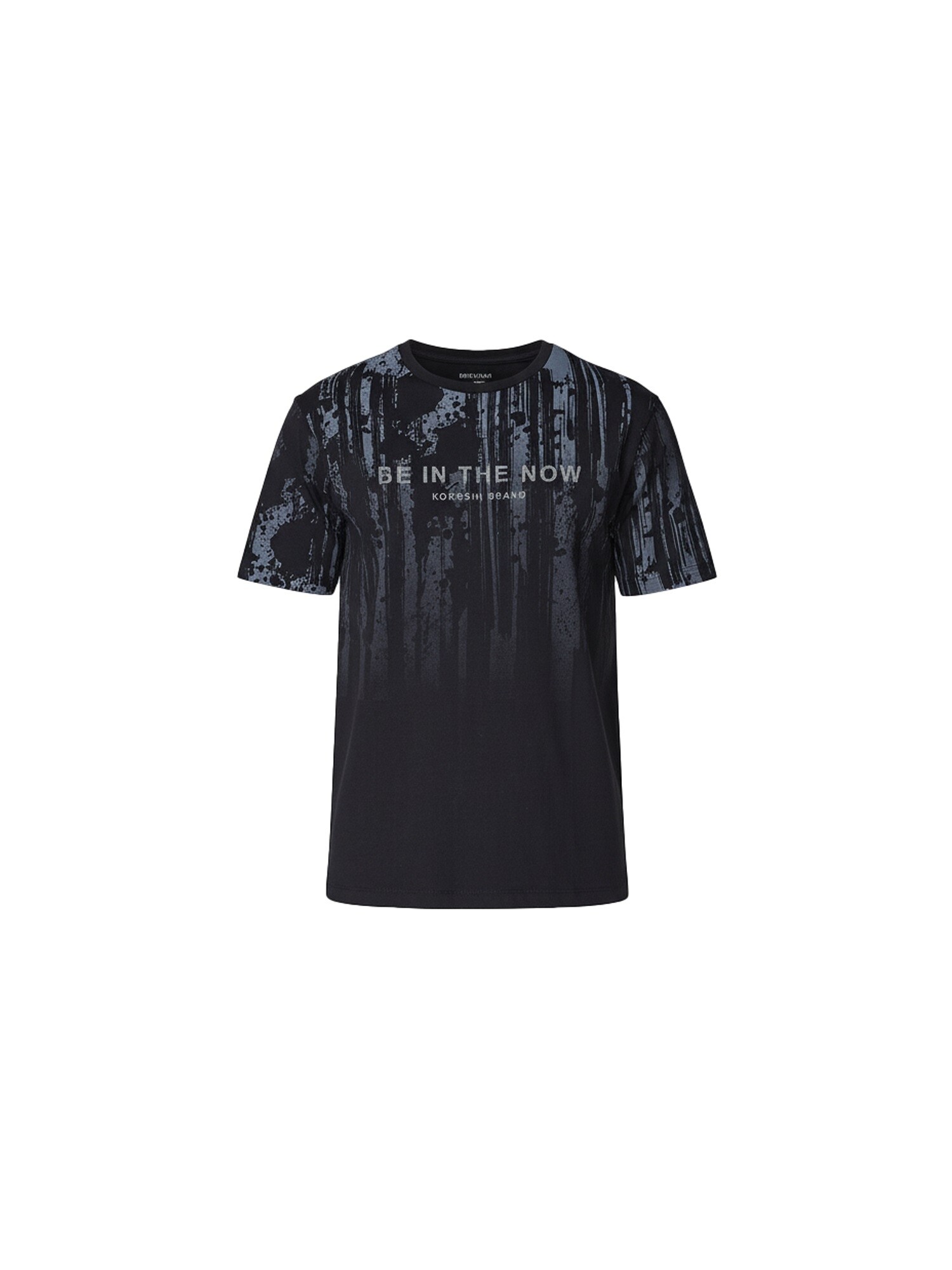 KOROSHI Tricou  opal / negru