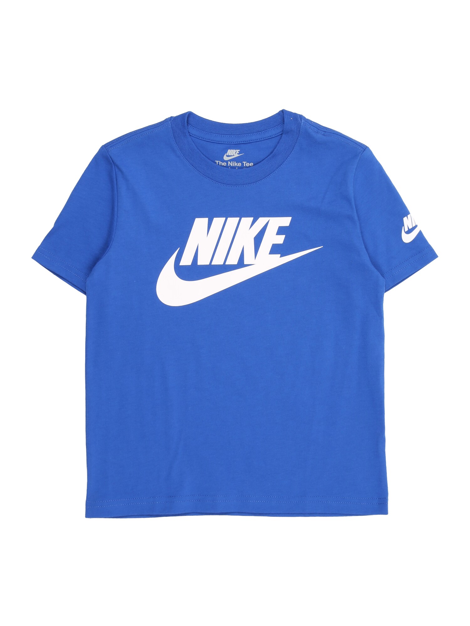 Nike Sportswear Tricou FUTURA EVERGREEN albastru / alb