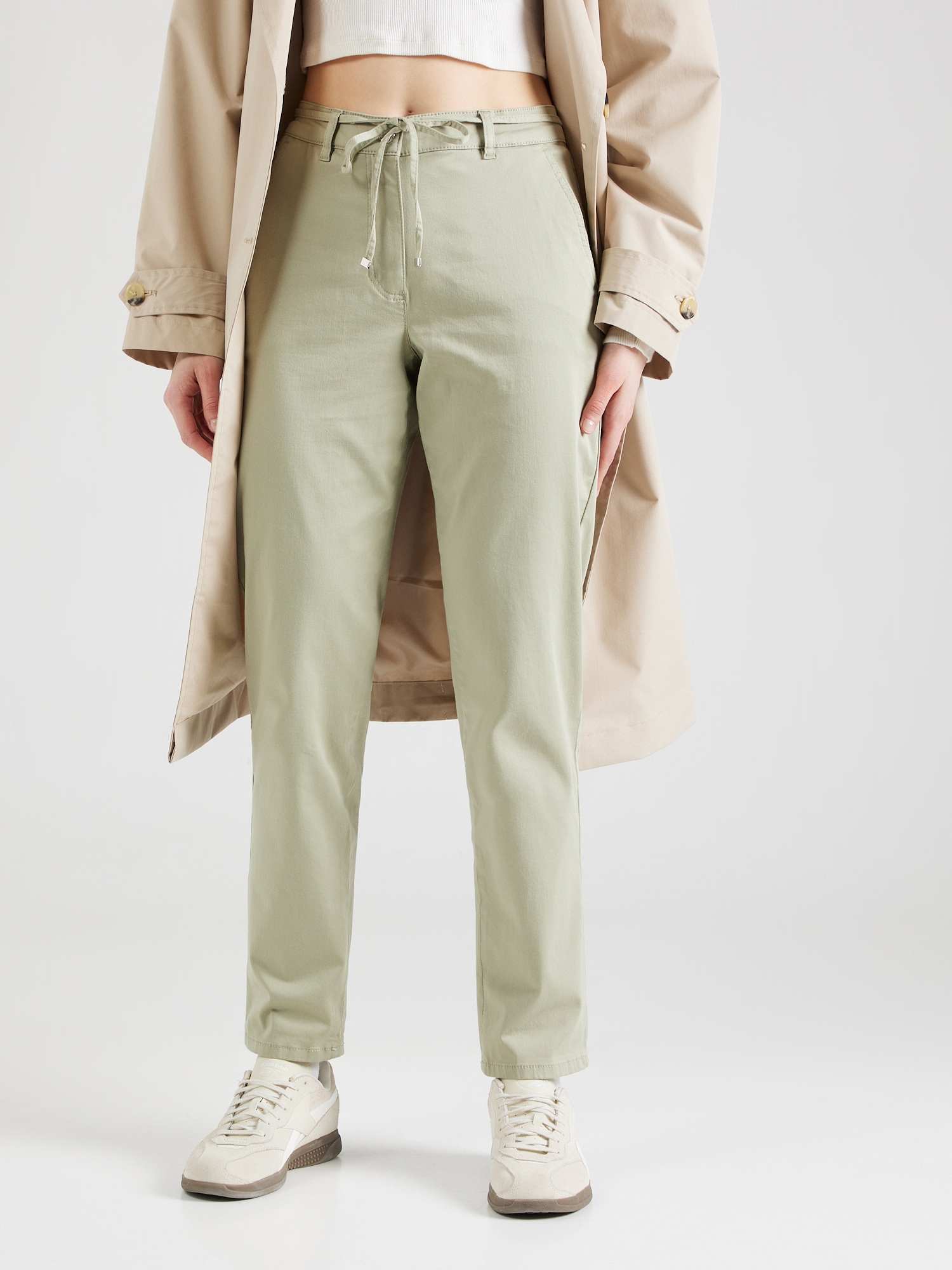 GERRY WEBER Chino nadrág 'VERKUE'  világoszöld termék 2. képe