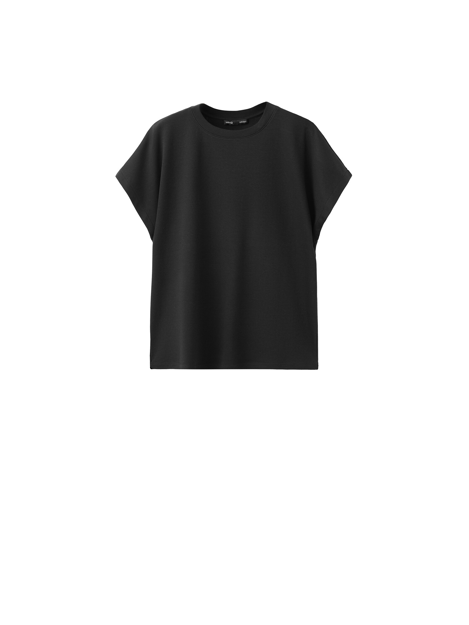 MANGO Tricou SEVILLA negru