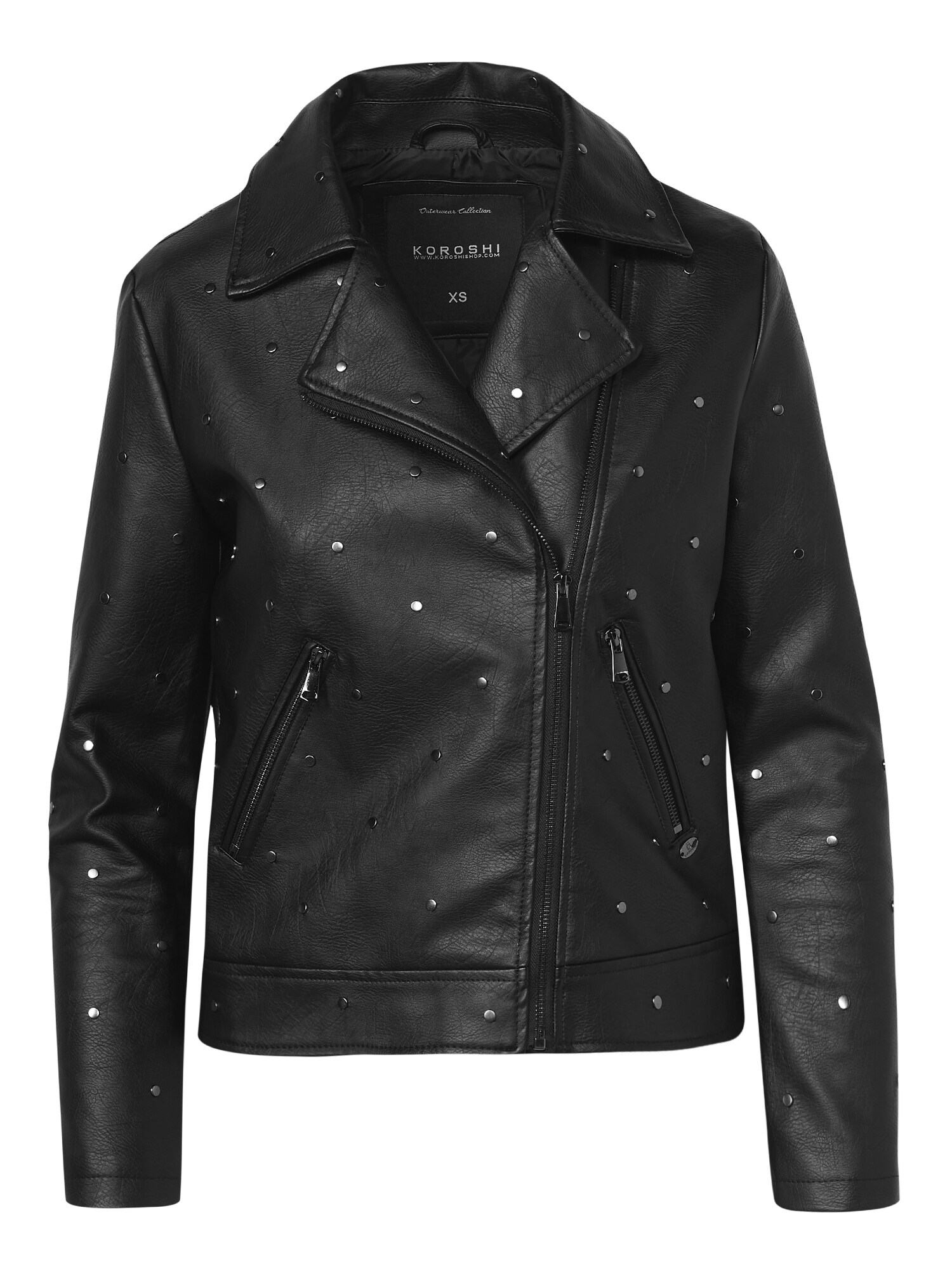 KOROSHI Geacă de primăvară-toamnă  negru