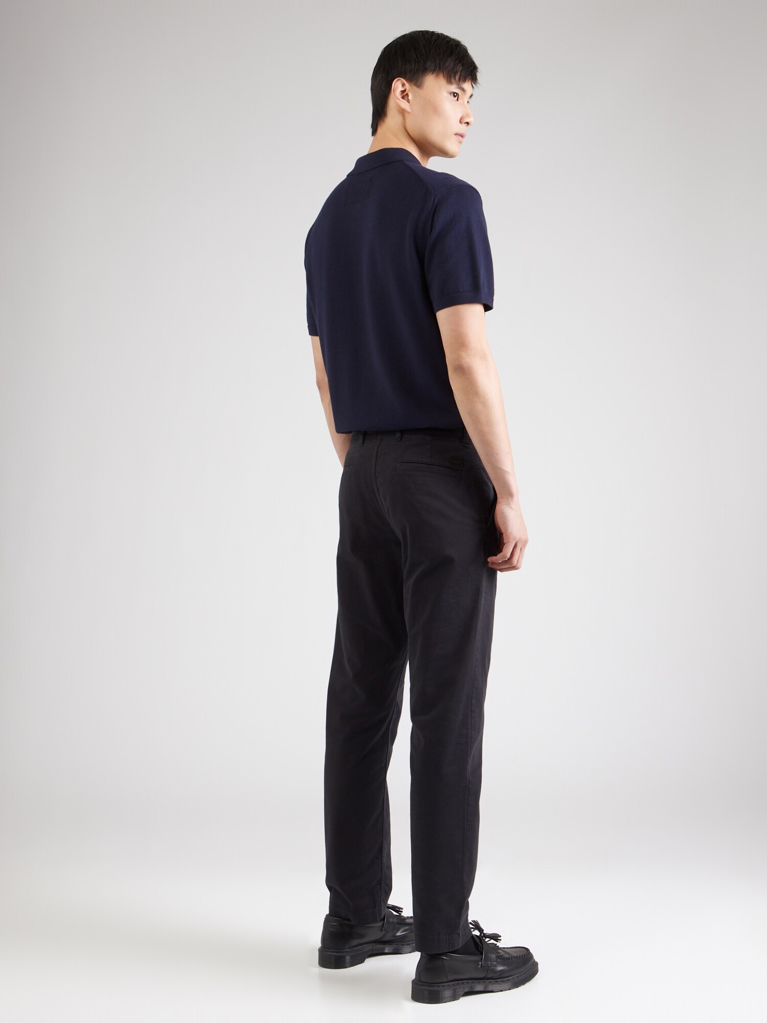 BOSS Pantalón chino negro – imagen 3