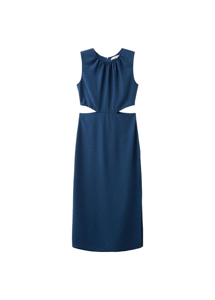 MANGO Kleid 'Olimpio-w' Damen Größe 38 royalblau Winterkleid