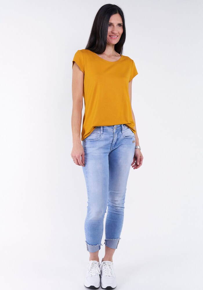 Seidel Moden Shirt Damen Größe 7XL gelb