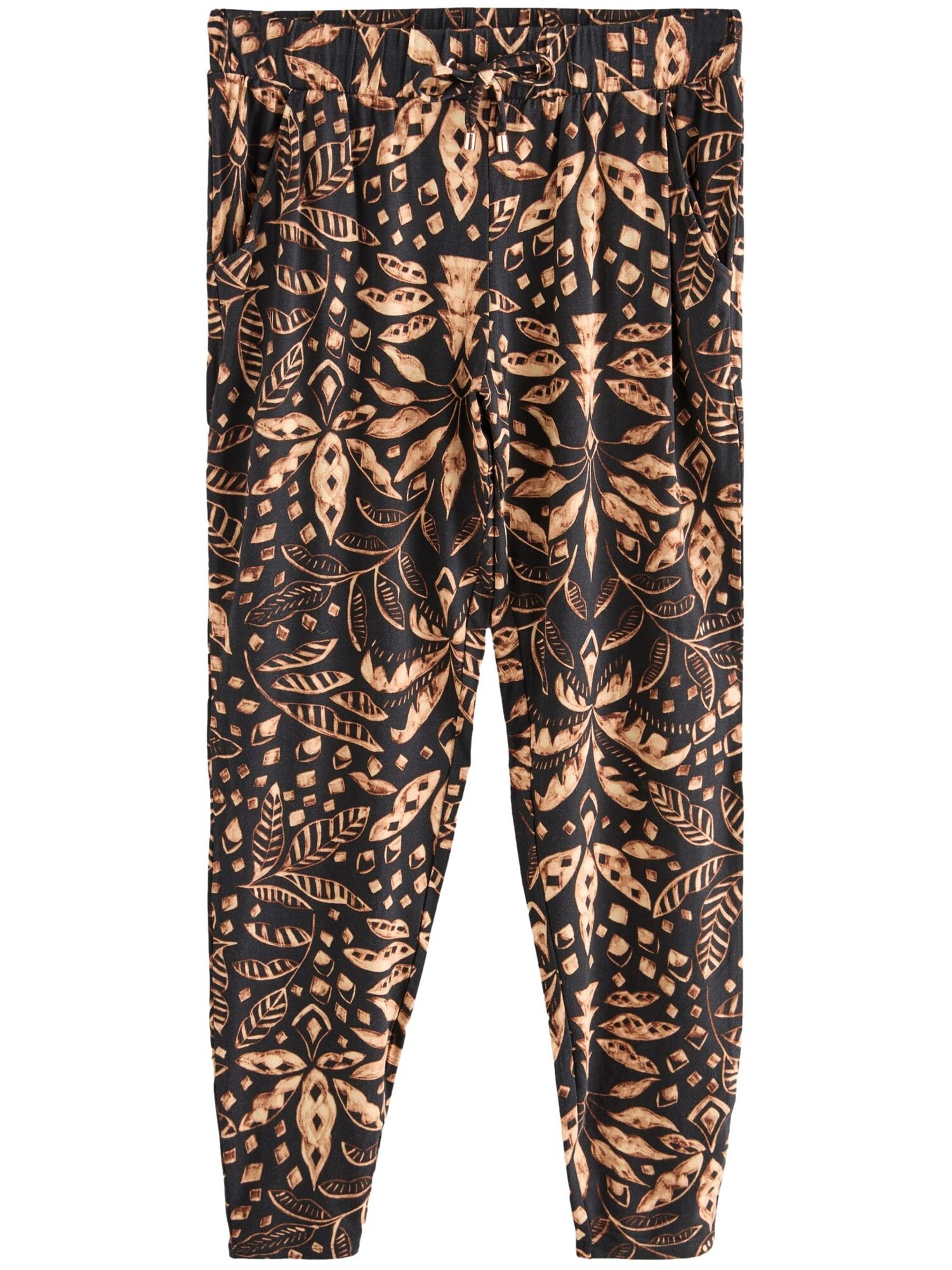 Next Pantaloni  nisipiu / negru