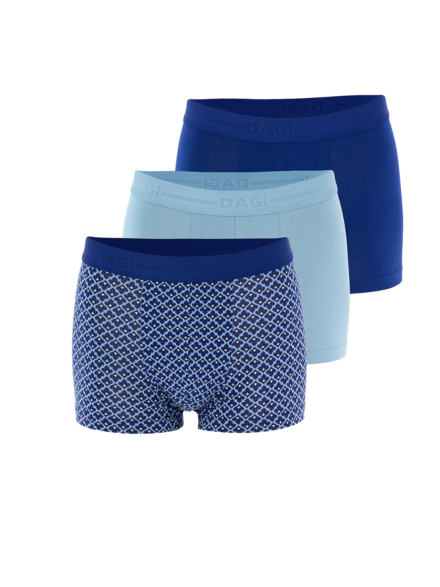 Dagi Boxeri  bleumarin / albastru deschis