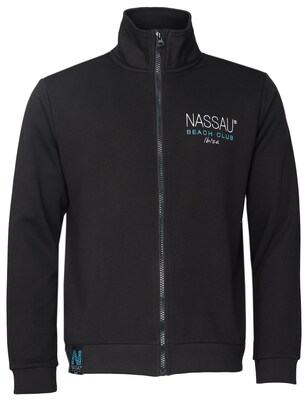 NASSAU Beach Club Sweatvest Blauw / Zwart / Wit