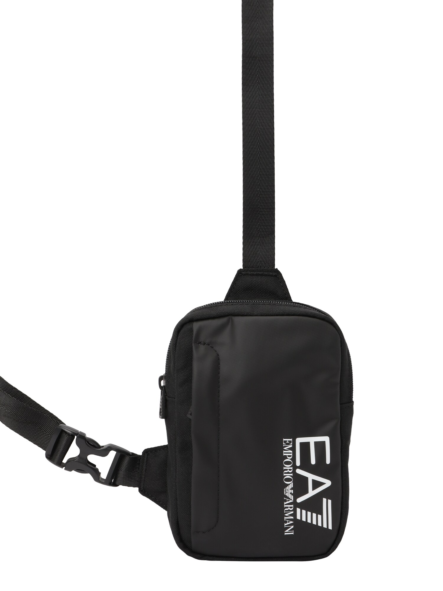 EA7 Emporio Armani Geantă de umăr  negru / alb