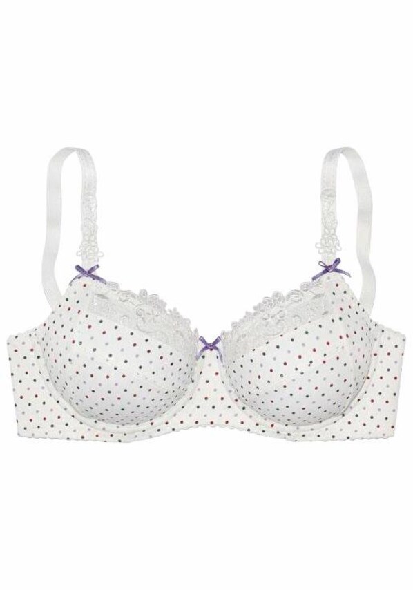 NUANCE, Melltartó 'Wire bra', vegyes színek, 3 kép a 3 közül