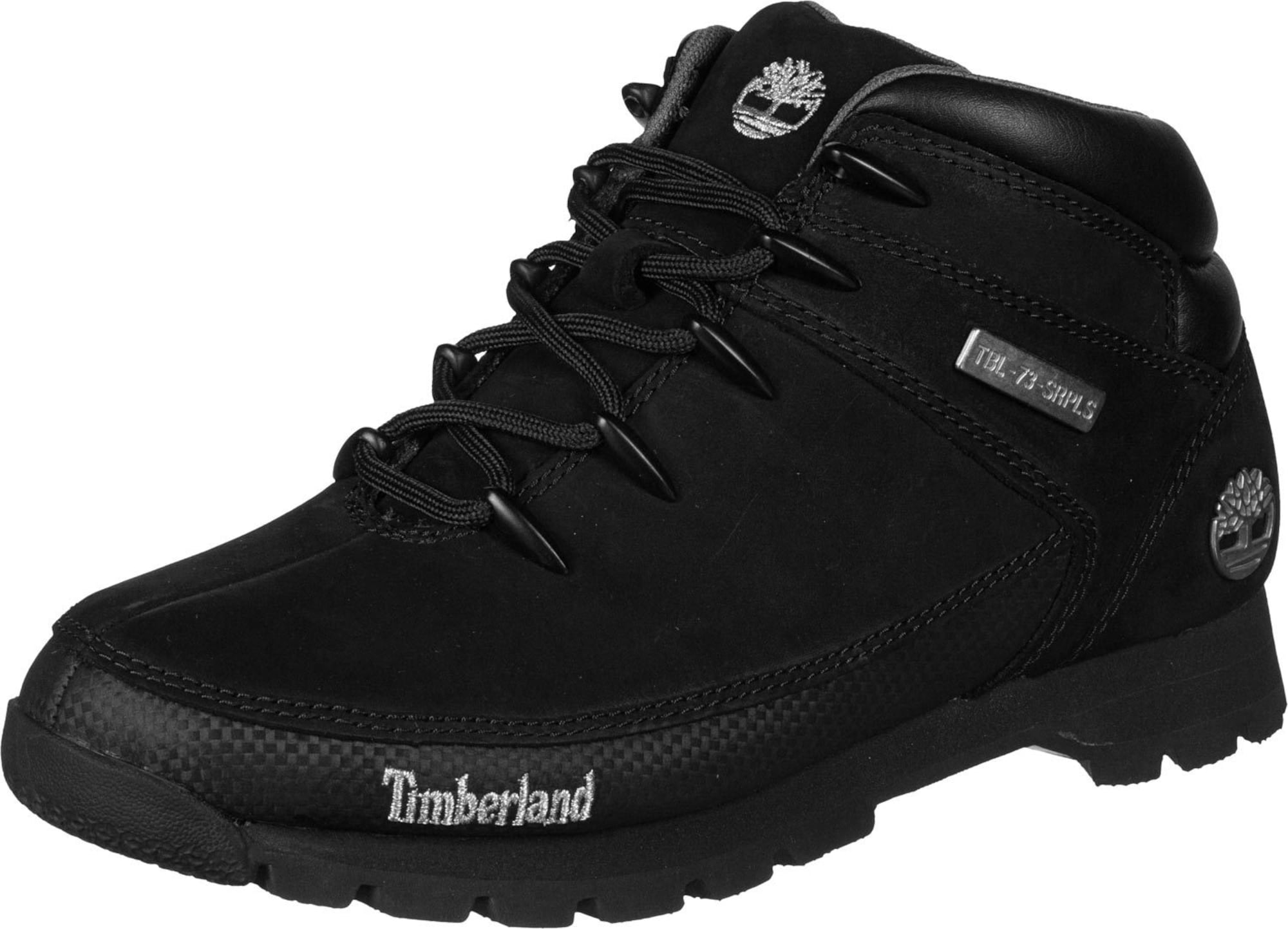 TIMBERLAND Šnurovacie čižmy 'Euro Sprint'  čierna