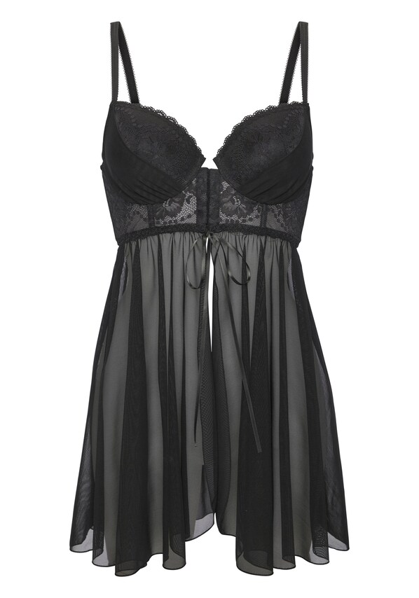 LASCANA, Hálóköntös, fekete, 2 kép a 3 közül