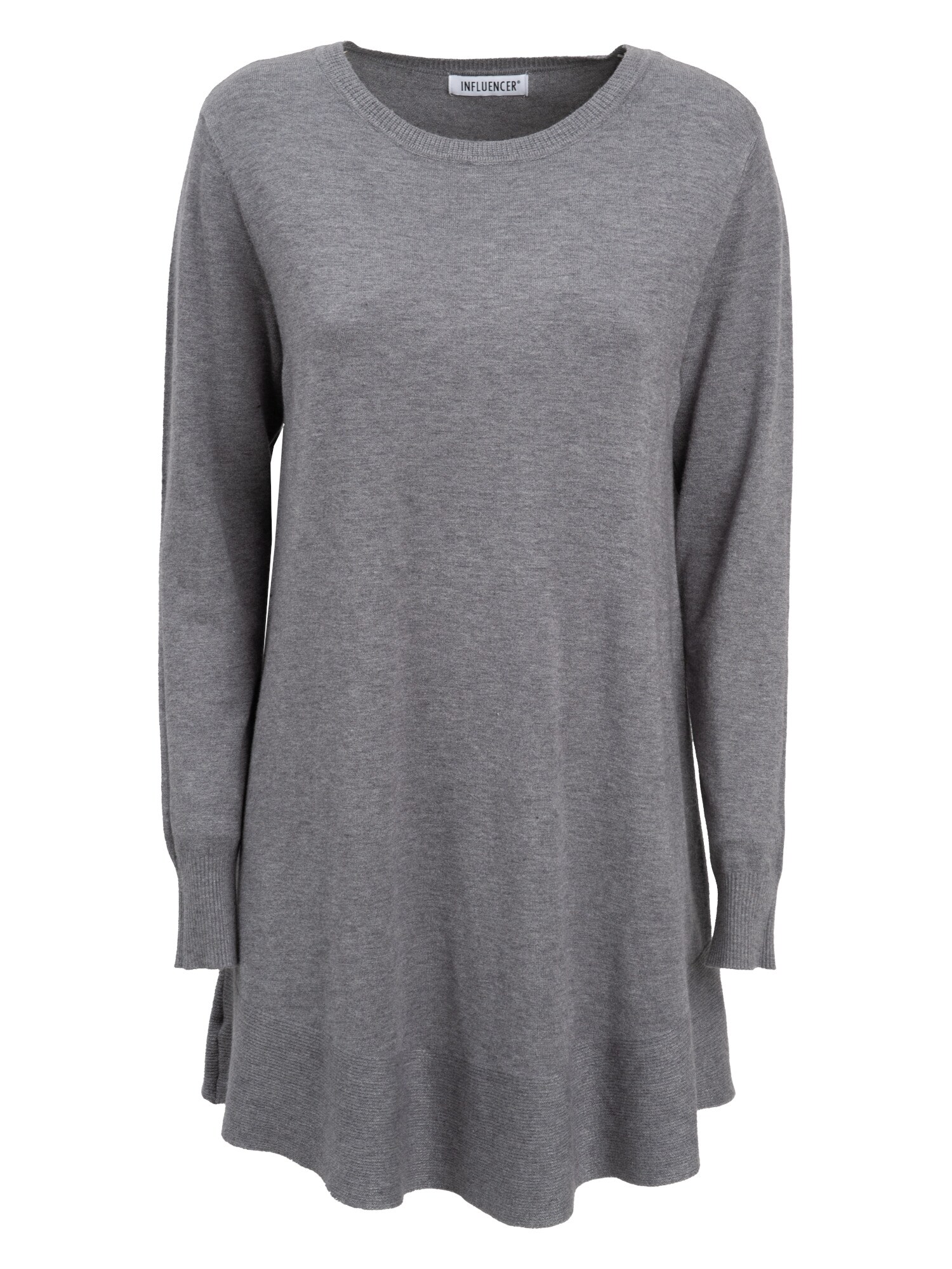 Influencer Pulover  gri