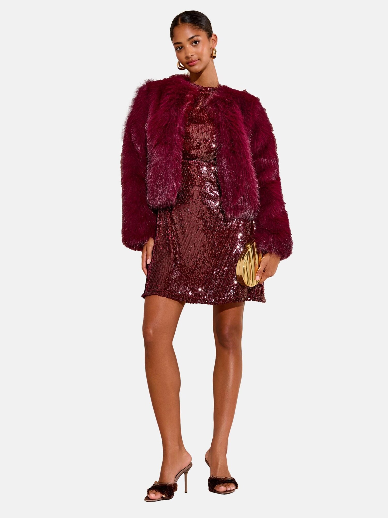 Friends Like These Geacă de primăvară-toamnă  roșu burgundy