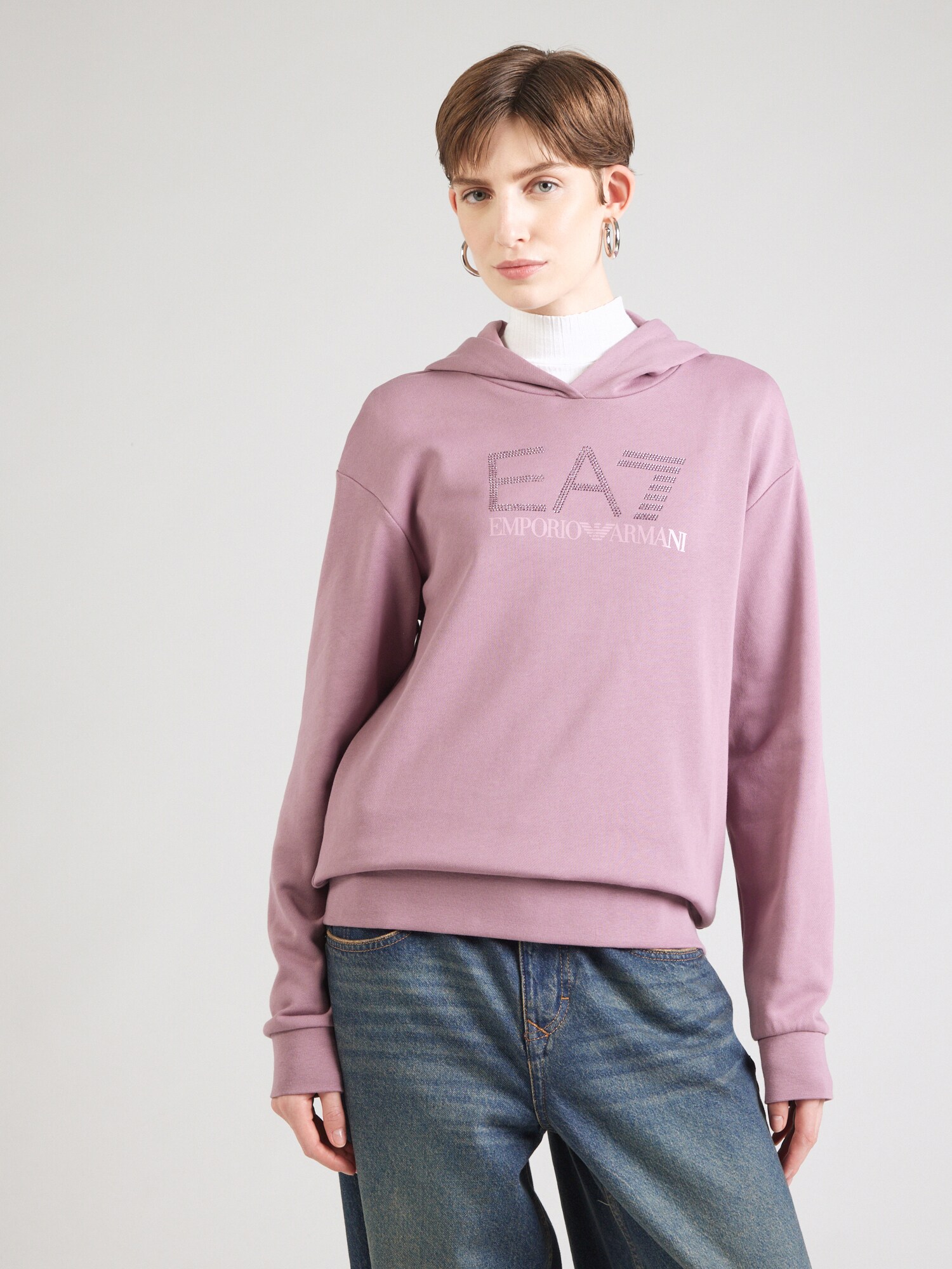 EA7 Emporio Armani Tréning póló  rózsaszín / eozin termék 2. képe