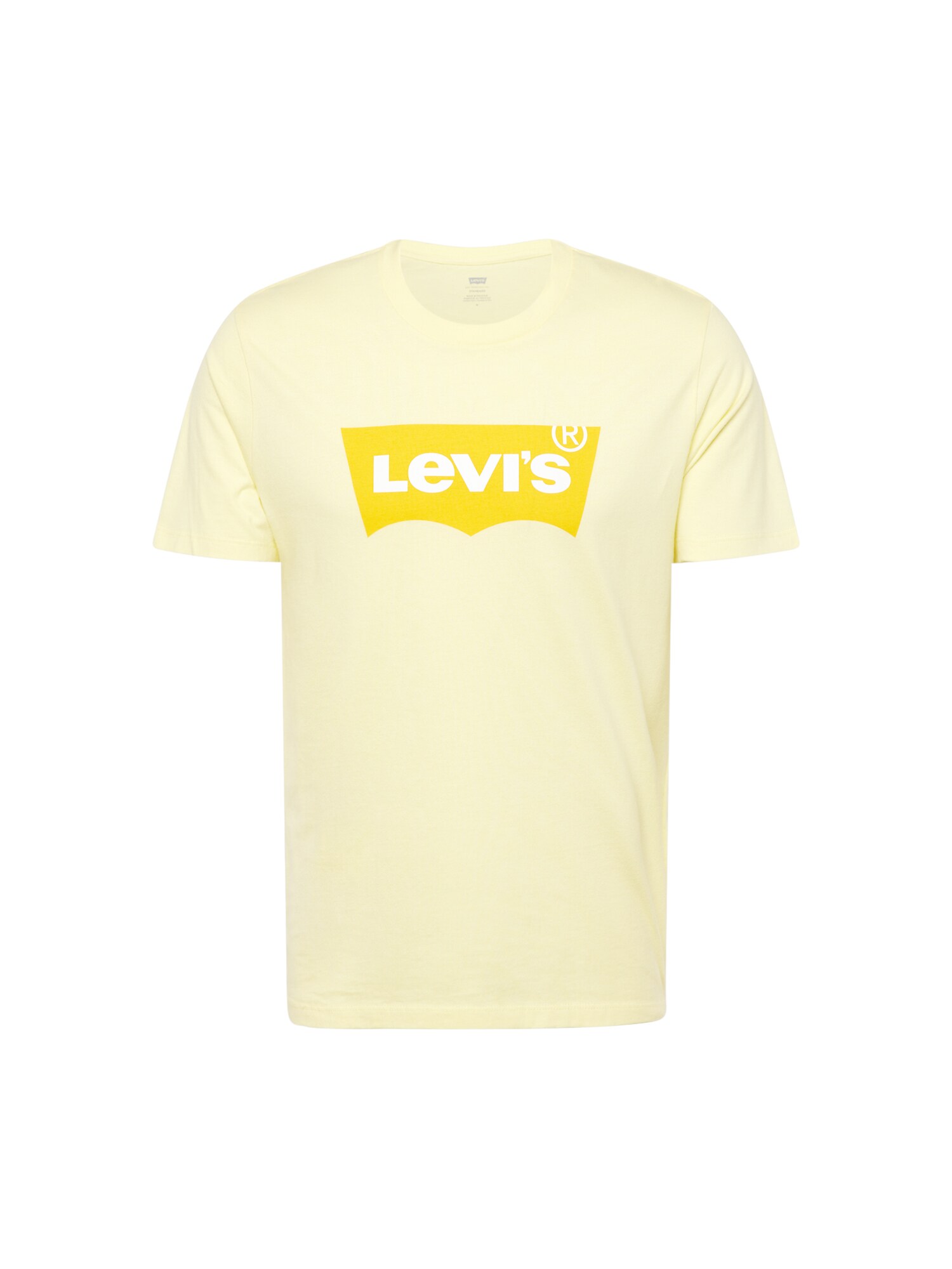 LEVI'S ® Tričko 'Graphic Crewneck Tee'  svetložltá / oranžová / biela