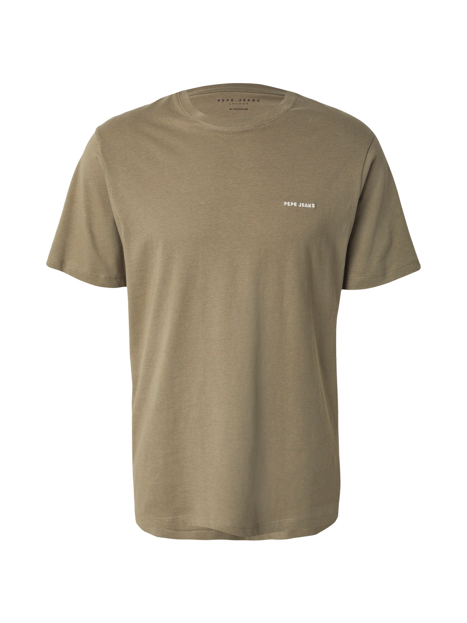 Pepe Jeans Tricou  kaki / alb