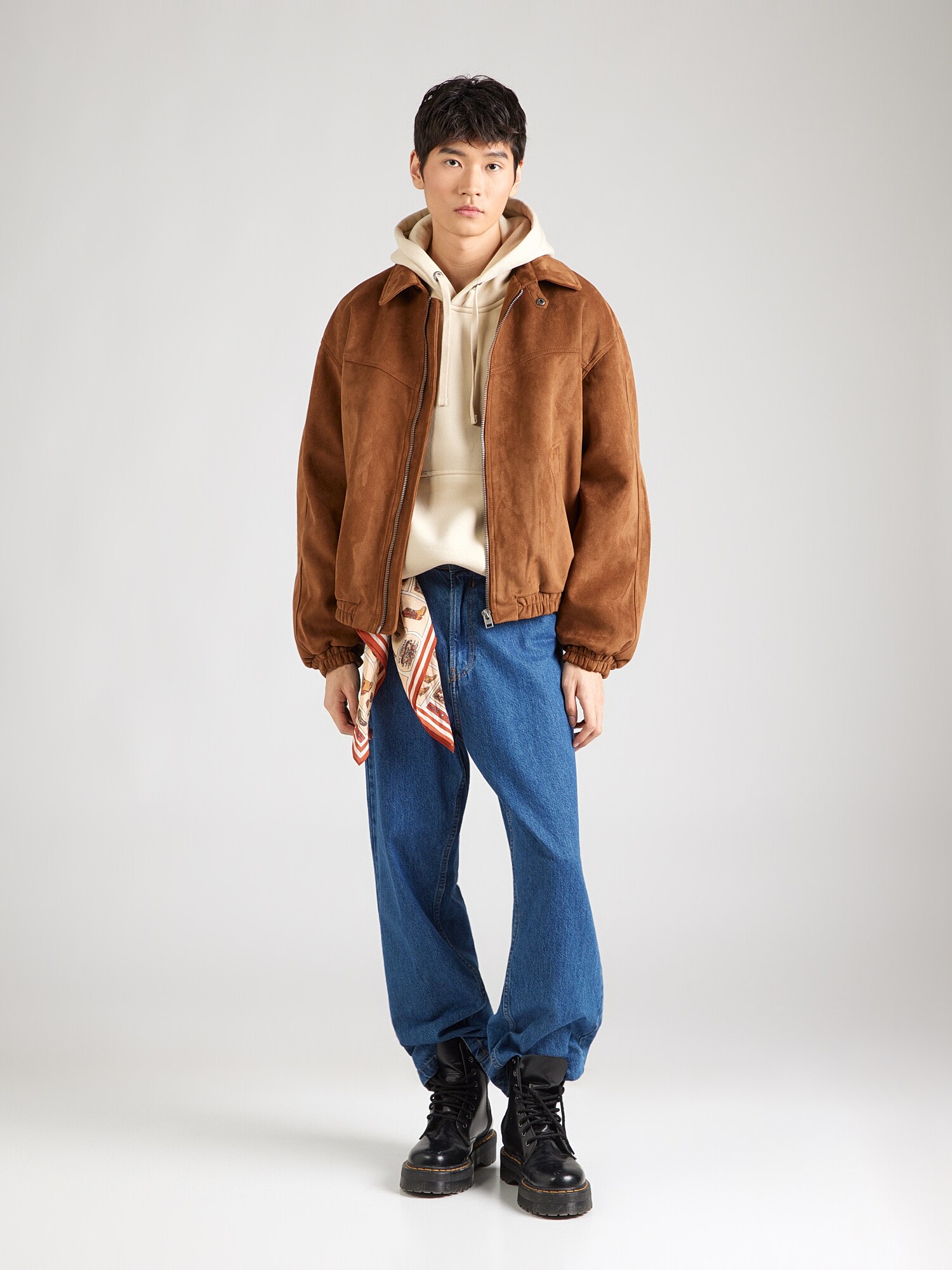 ALPHA INDUSTRIES Mikina modrofialová / červená / šedobiela (obrázok 4)