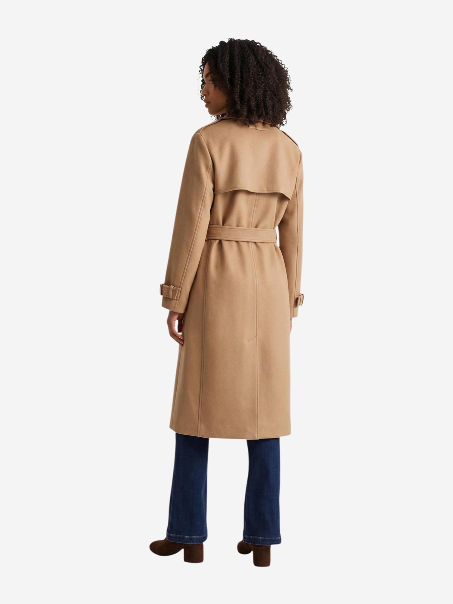 GUESS Abrigo de invierno 'EVE MELTON TRENCH W6BL51 W4138' taupe – imagen 3