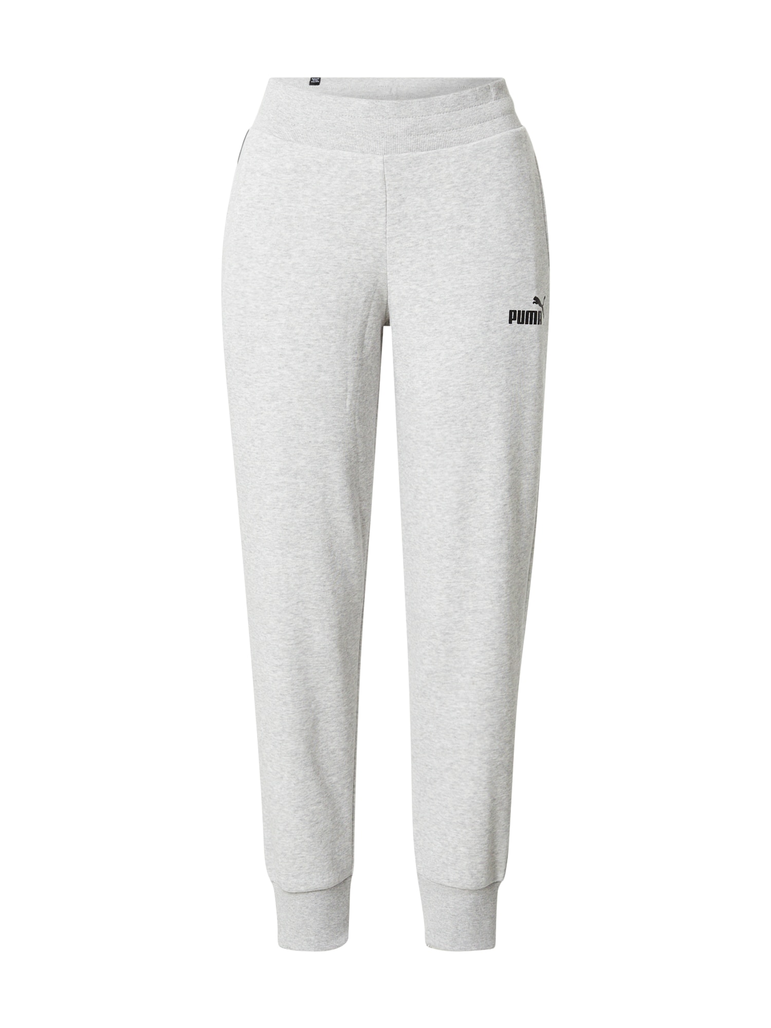 PUMA Sportske hlače 'Essentials'  siva melange / crna