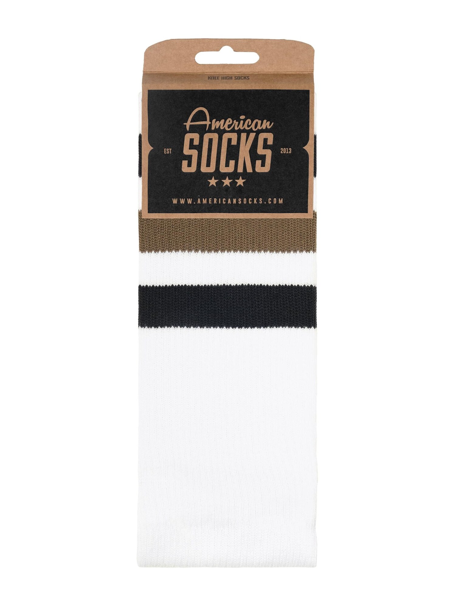 American Socks Calcetines hasta la rodilla 'Gizmo' blanco – imagen 2