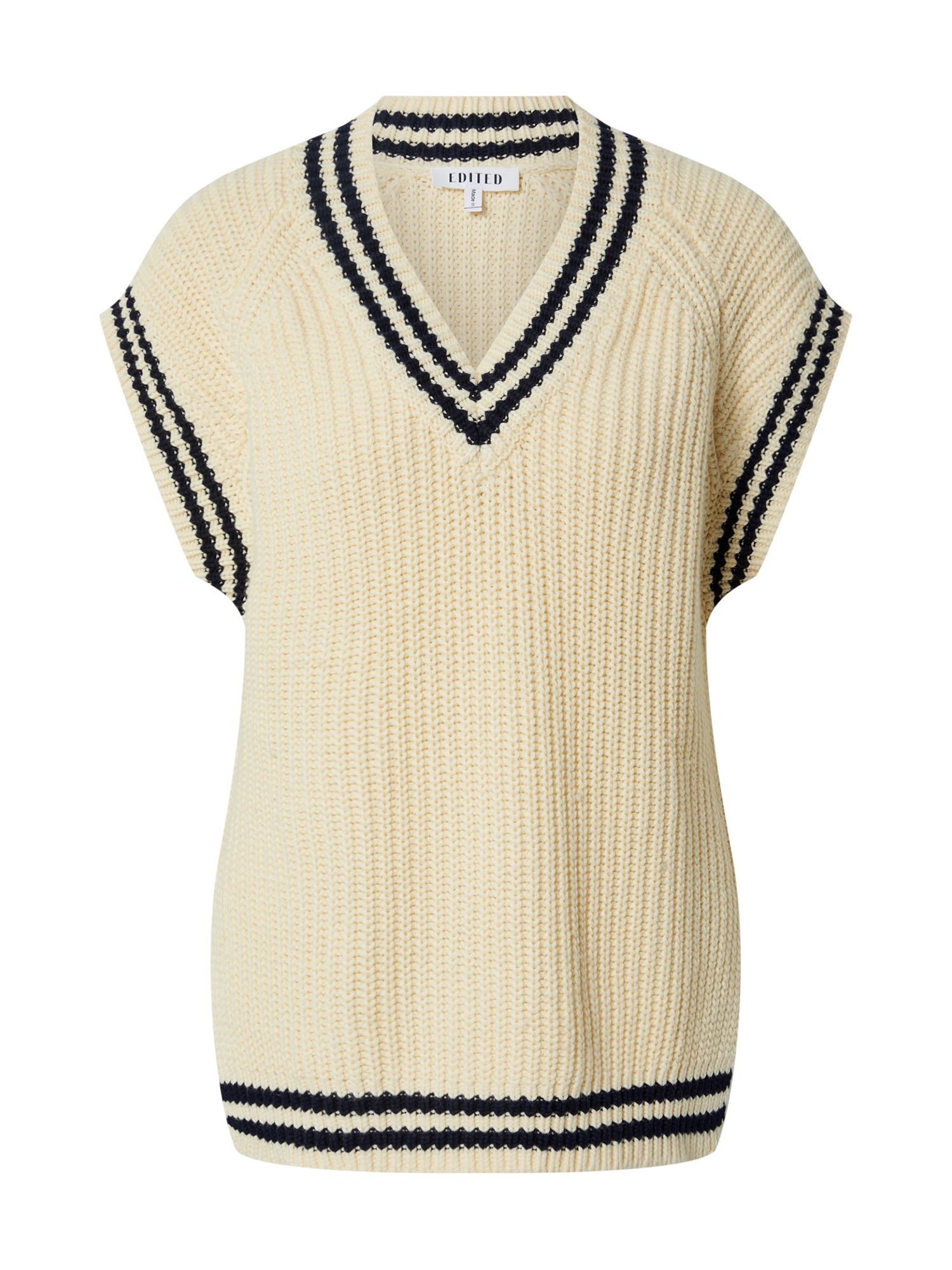 EDITED EDITED Pullunder 'Brooklyn' beige / blau