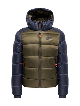 Superdry Winterjas Marine / Kaki