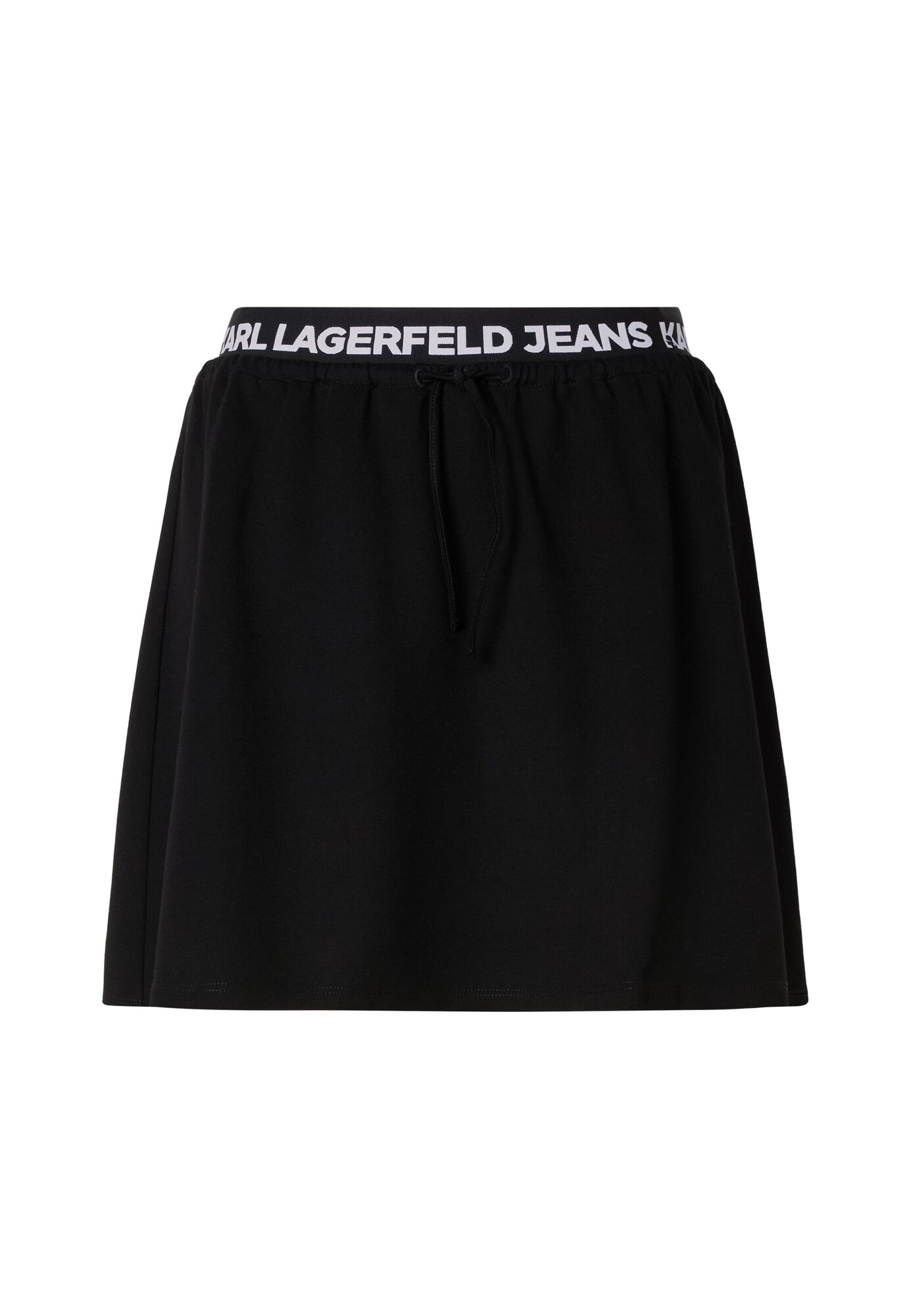 KARL LAGERFELD JEANS Falda 'MILANO' negro / blanco – imagen 1
