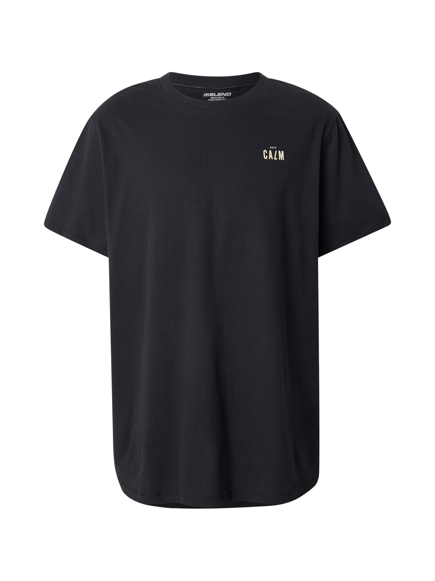 Blend Big Oversize póló  ekrü / fekete akciós termékkép 1
