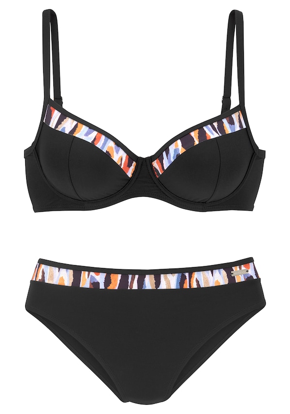 LASCANA, Bikini, fekete, 3 kép a 4 közül