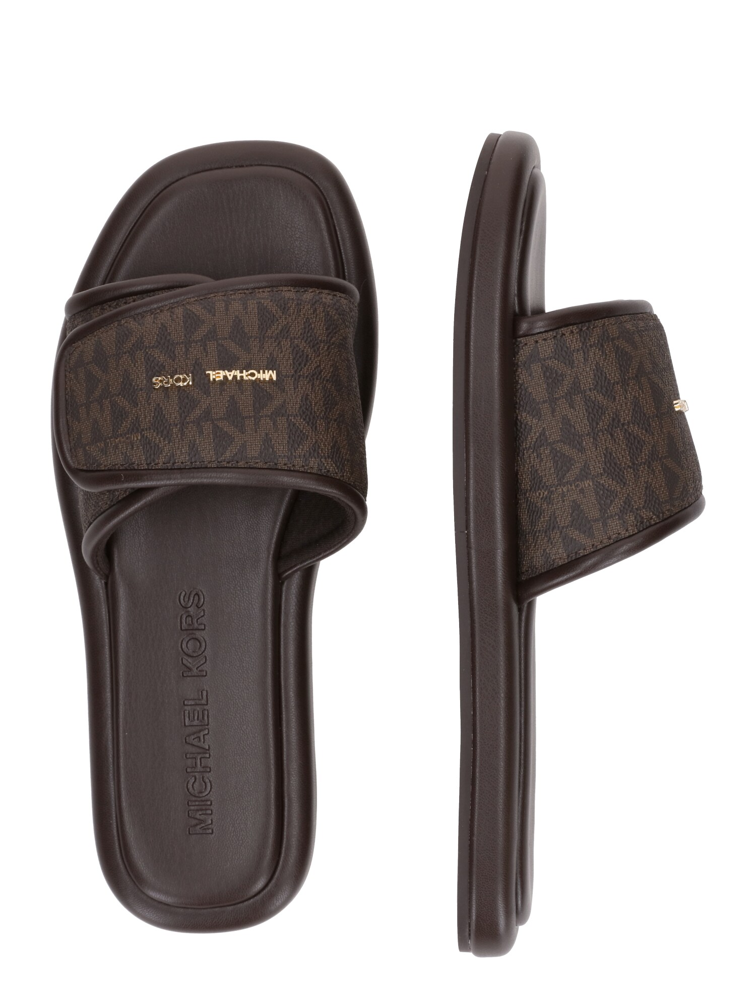 MICHAEL Michael Kors Papucs 'SUKI'  barna / csokoládé termék 2. képe