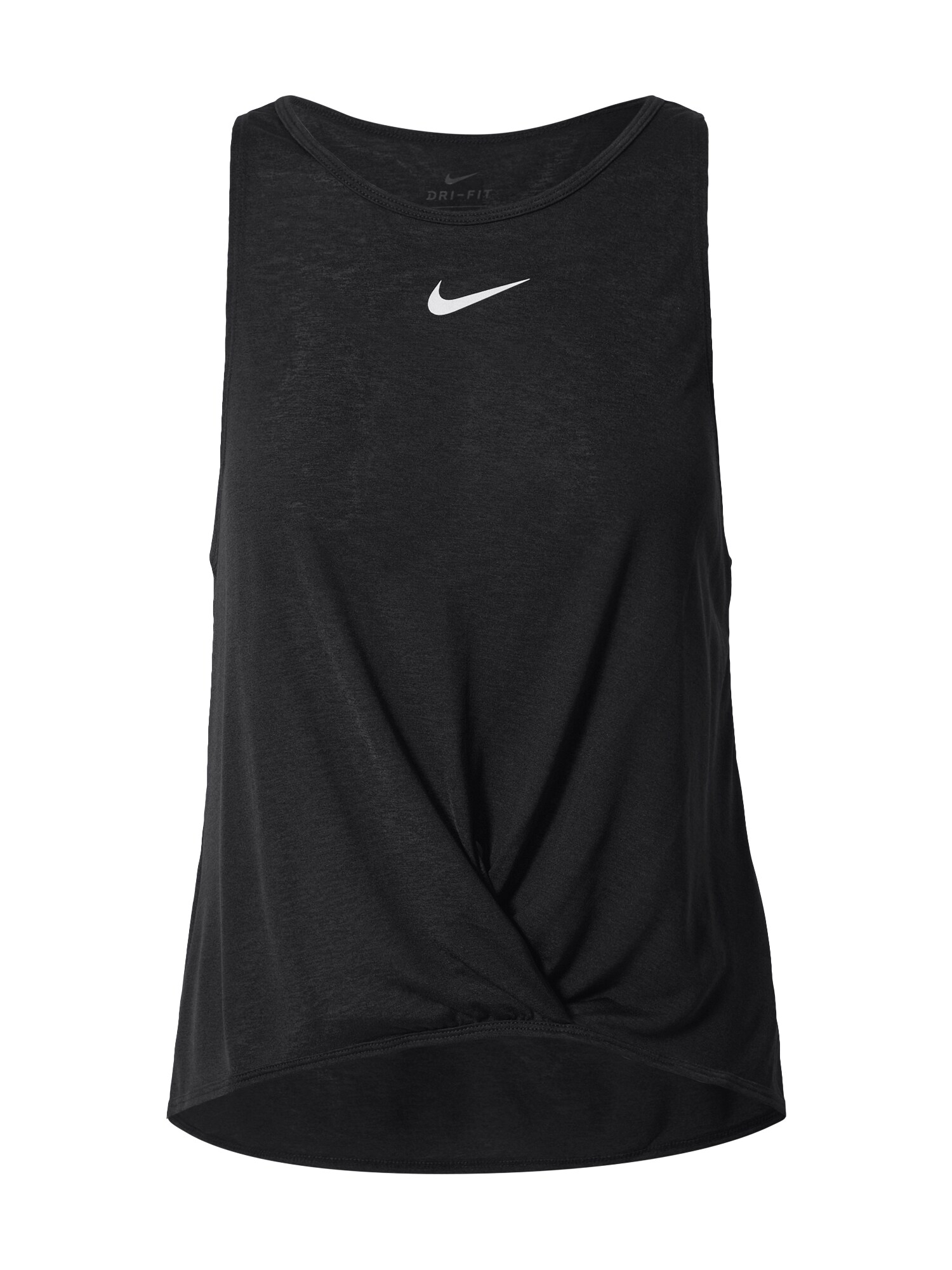 NIKE Sportiniai marškinėliai be rankovių  juoda / balta / rožinė