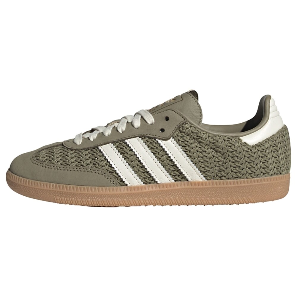 ADIDAS ORIGINALS Sneaker 'Samba' Damen Größe 37/37.5 khaki / weiß
